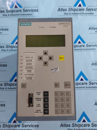 SIEMENS SIPROTEC 7SJ6225-4EB90-3FE0/FF OVERCURRENT PROTECTION AND CONTROL