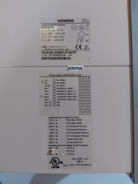 SIEMENS SIPROTEC 7SJ6225-4EB90-3FG0/FF OVERCURRENT PROTECTION AND CONTROL