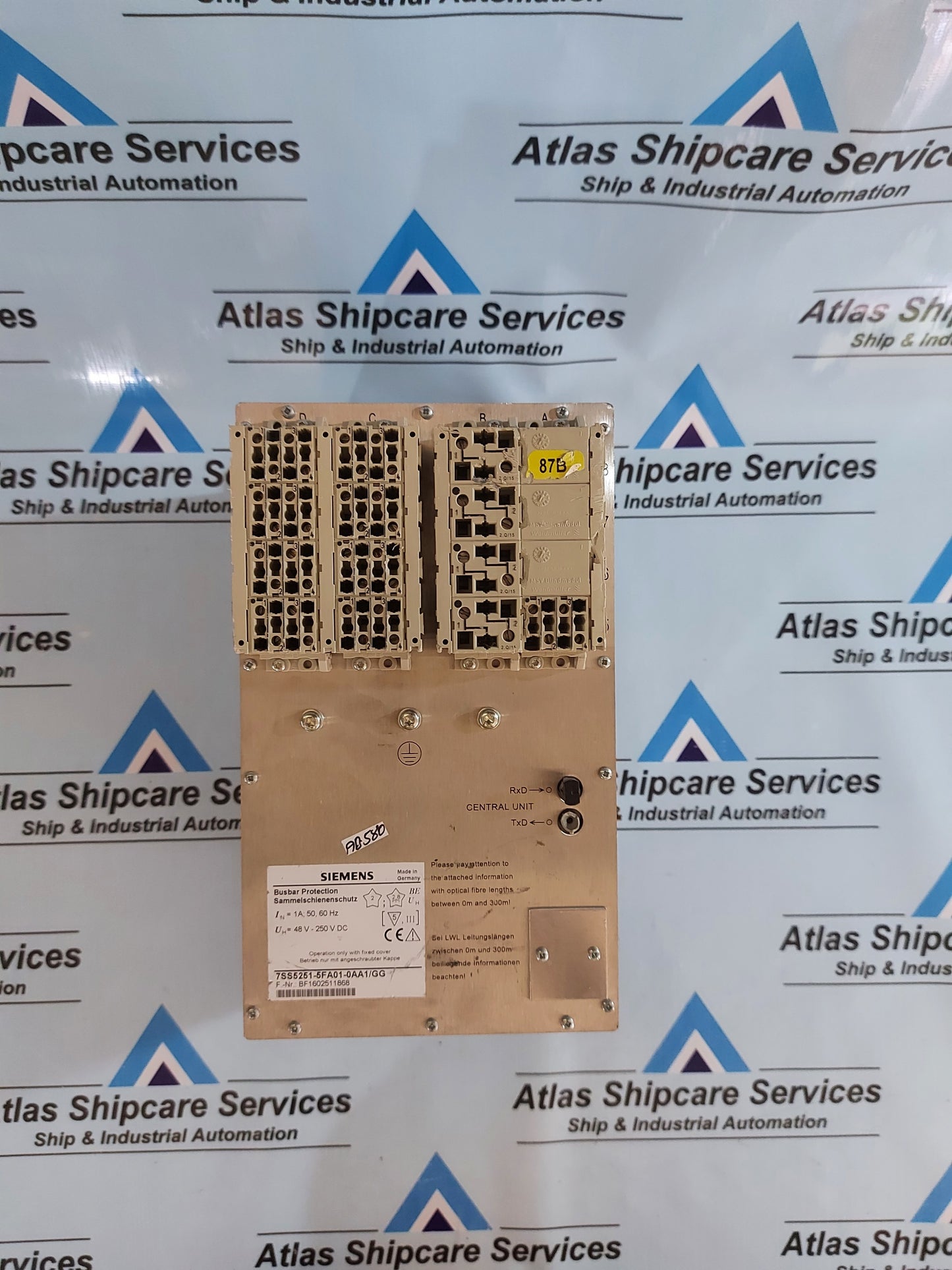 SIEMENS SIPROTEC 7SS52 BUSBAR PROTECTION 7SS5251-5FA01-0AA1/GG