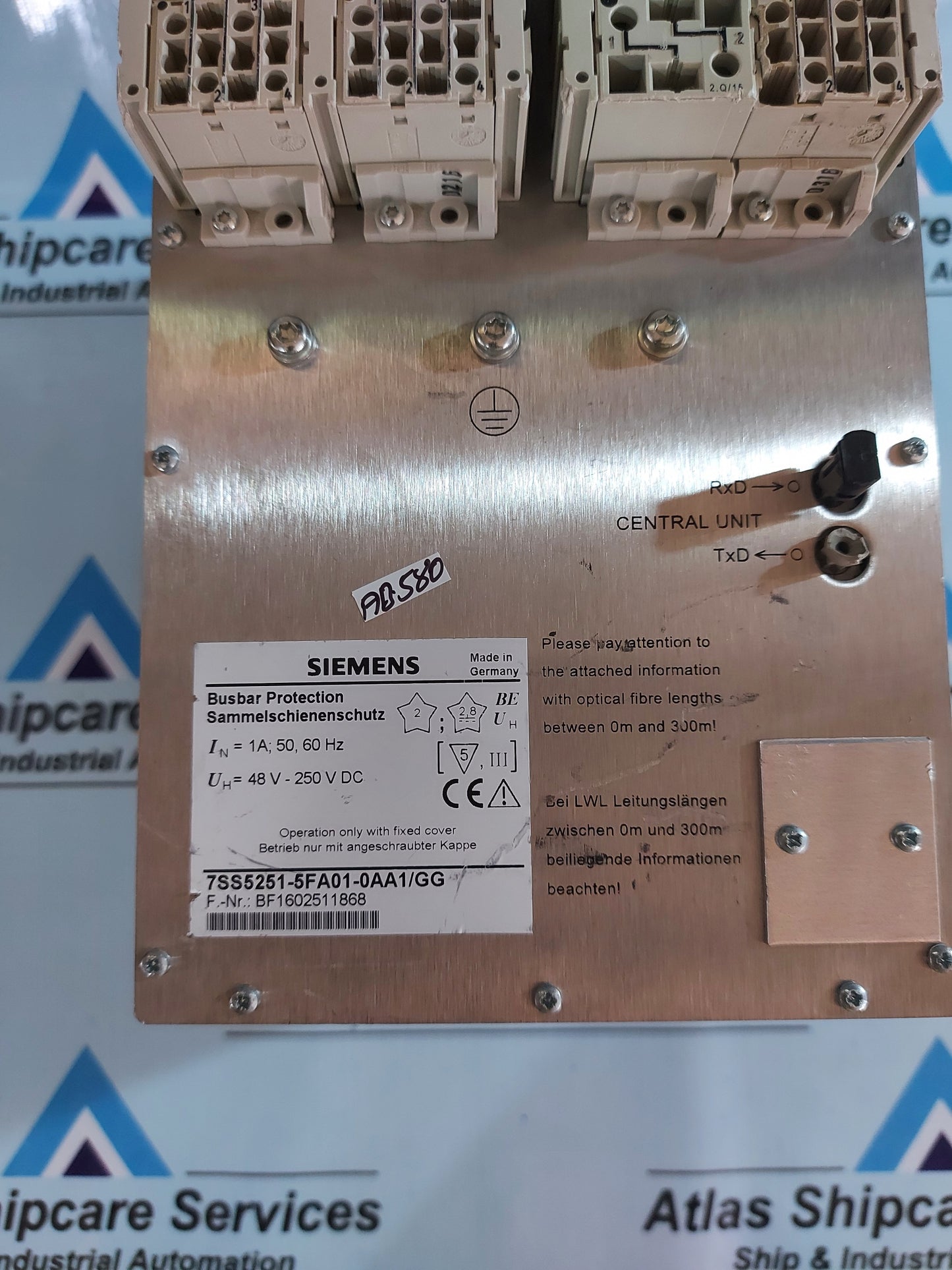 SIEMENS SIPROTEC 7SS52 BUSBAR PROTECTION 7SS5251-5FA01-0AA1/GG