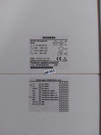 SIEMENS SIPROTEC 7VK6101-2AB92-4YN0/DD BREAKER MANAGEMENT RELAY