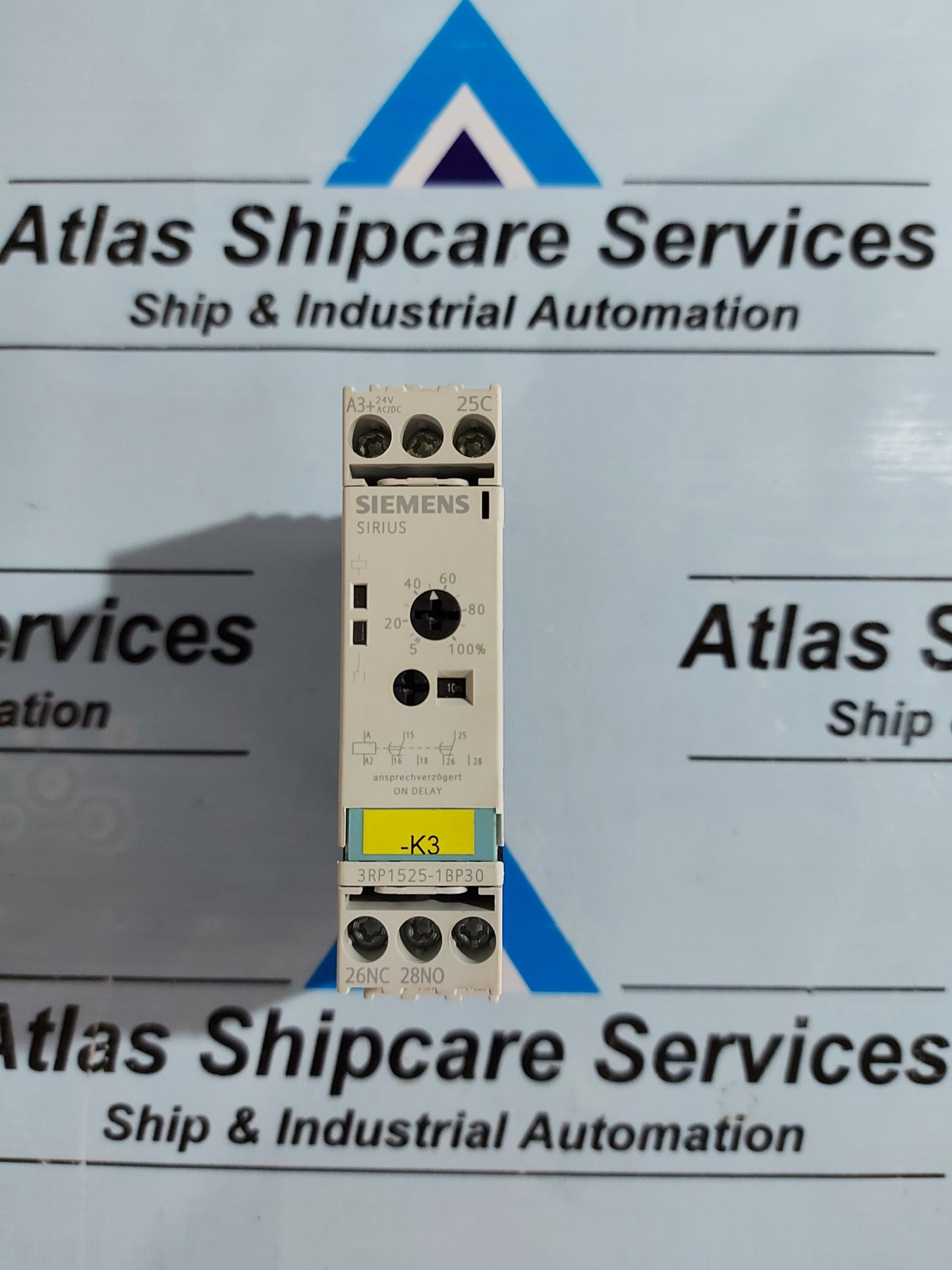 SIEMENS SIRIUS 3RP1525-1BP30 TIMING RELAY