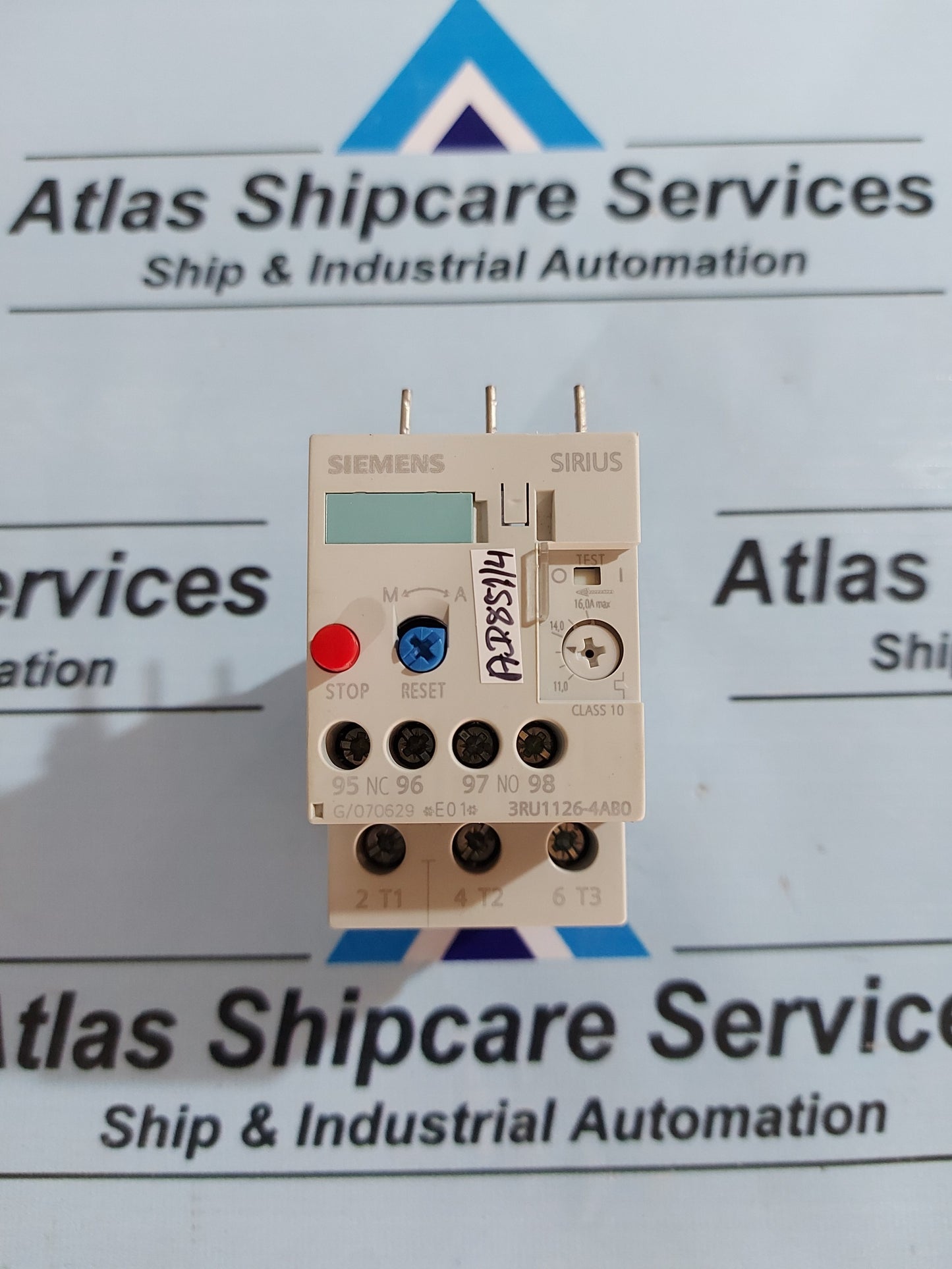 SIEMENS SIRIUS 3RU1126-4AB0 THERMAL OVERLOAD RELAY