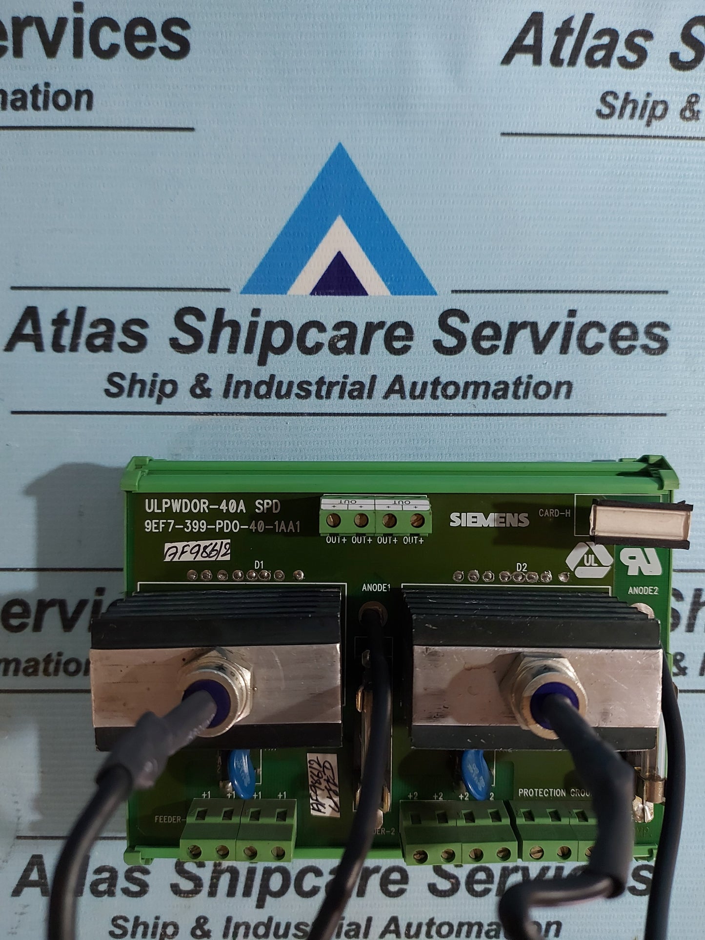 SIEMENS ULPWDOR-40A SPD 9EF7-399-PDI-40-1AA1 DIODE MODULE