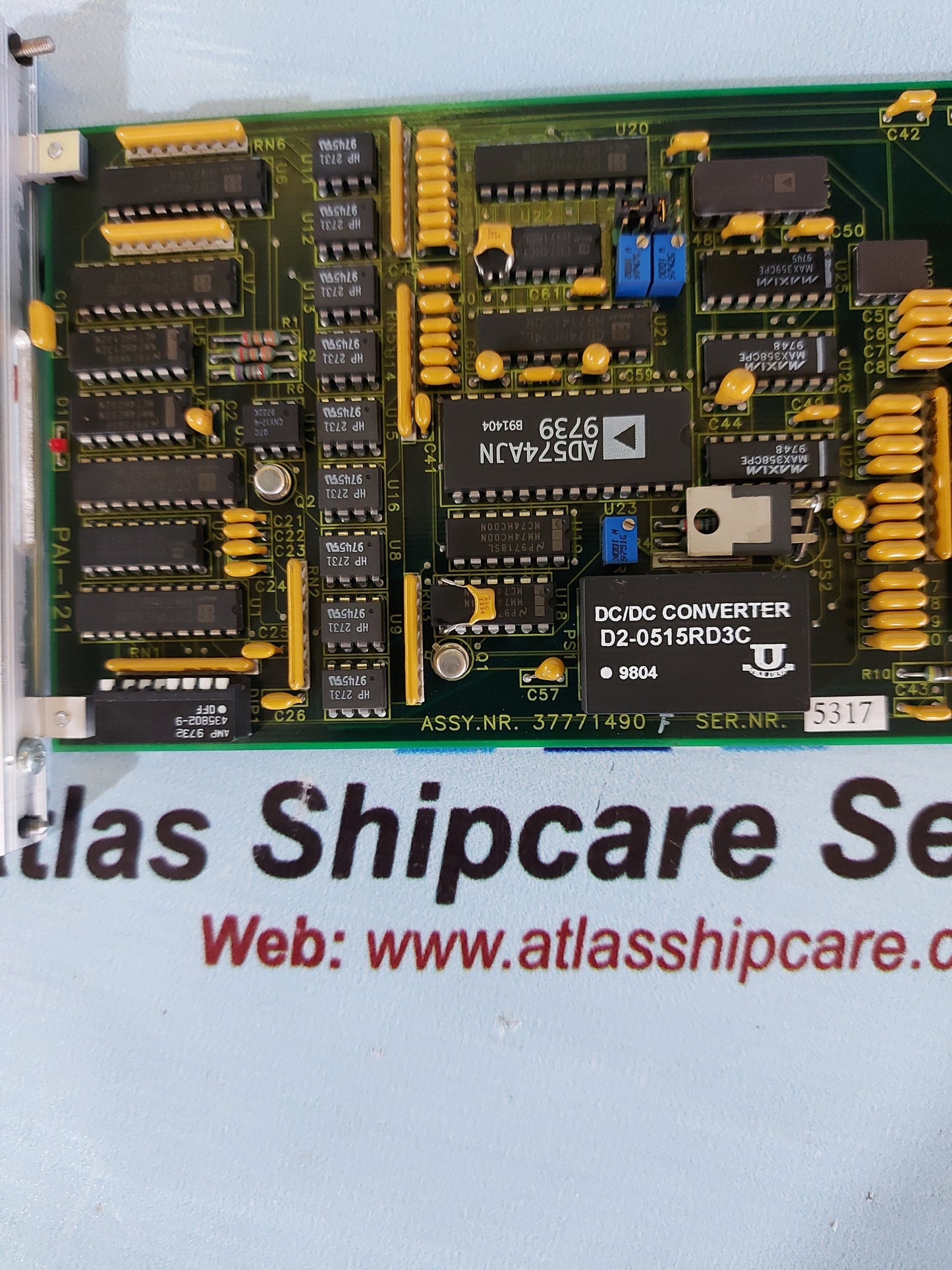 SIMRAD ALBATROSS PAI-121 37771490 F PCB DYNAMIC POSITIONING CONSOLE CIRCUIT BOARD