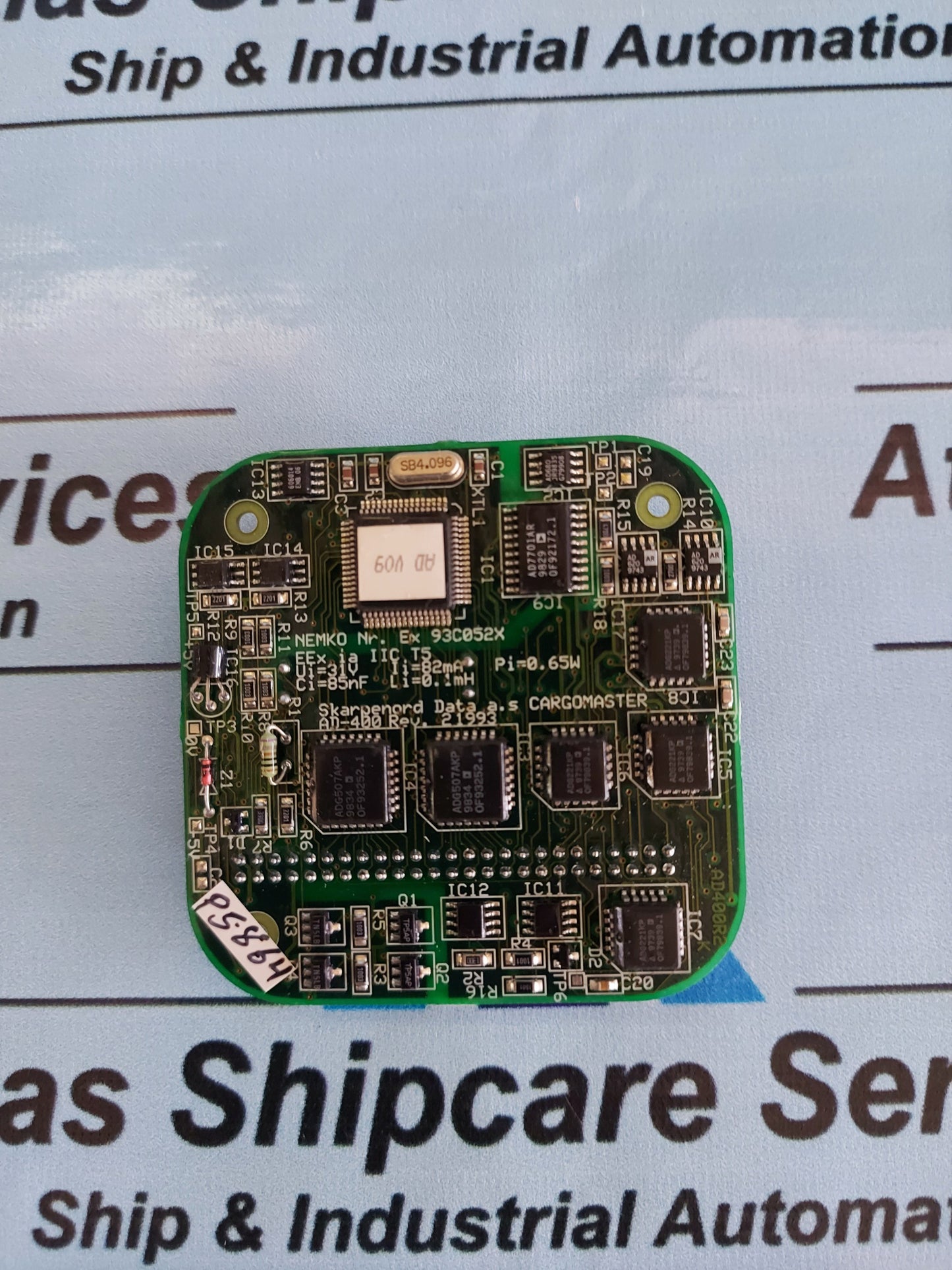 SKARPENORD AD400 CARGOMASTER PCB CARD REV.2