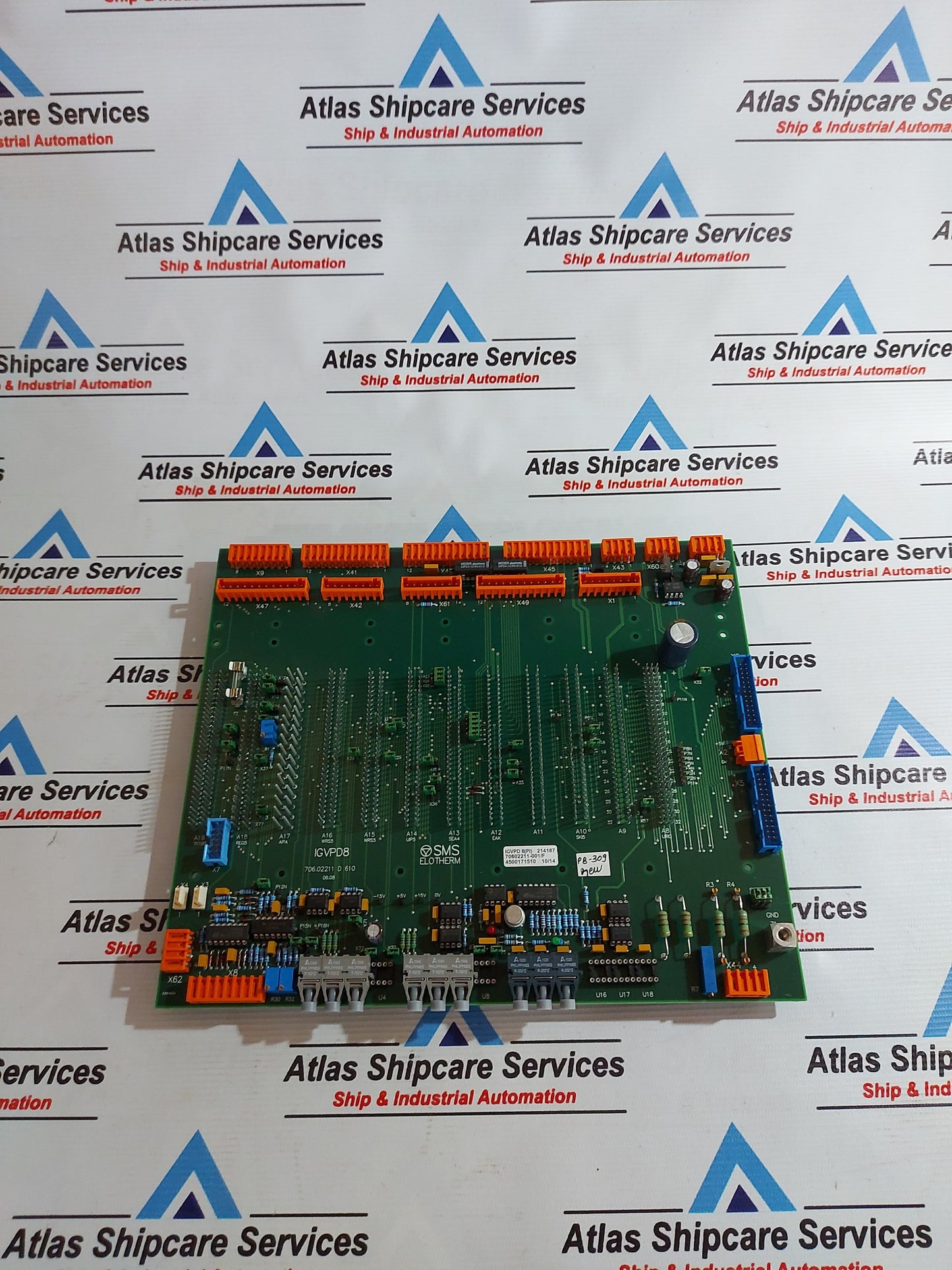 SMS IGVPD8 70602211-001/F PROCESSOR MODULE PB309