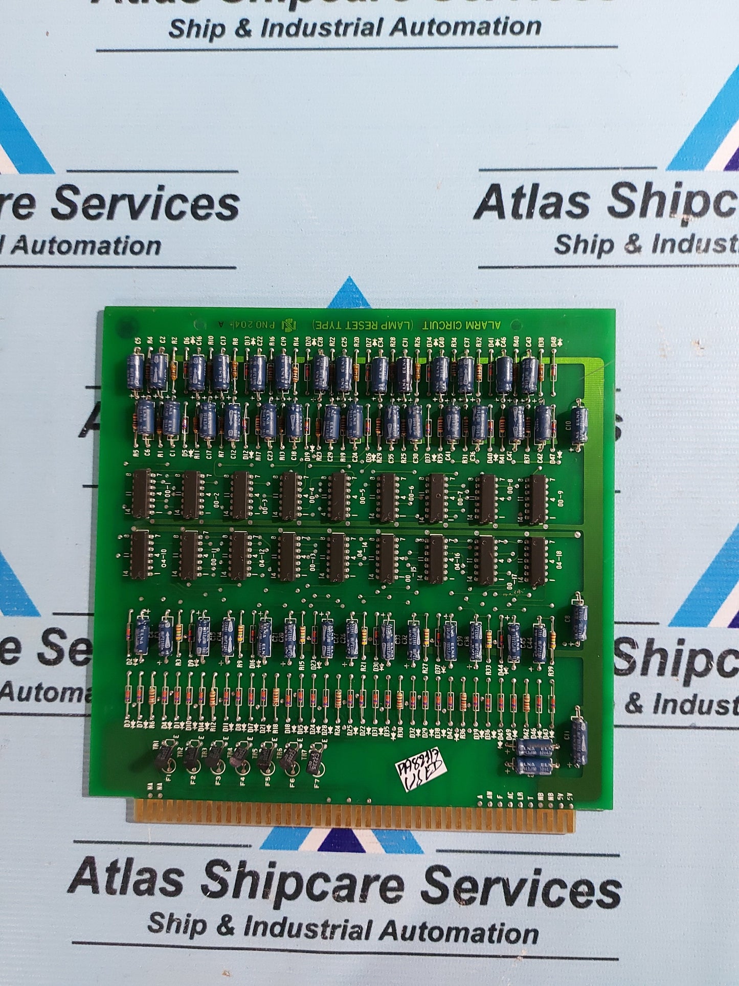 SN OPEN-SHUT ALARM CIRCUIT LAMP RESET TYPE 204 A