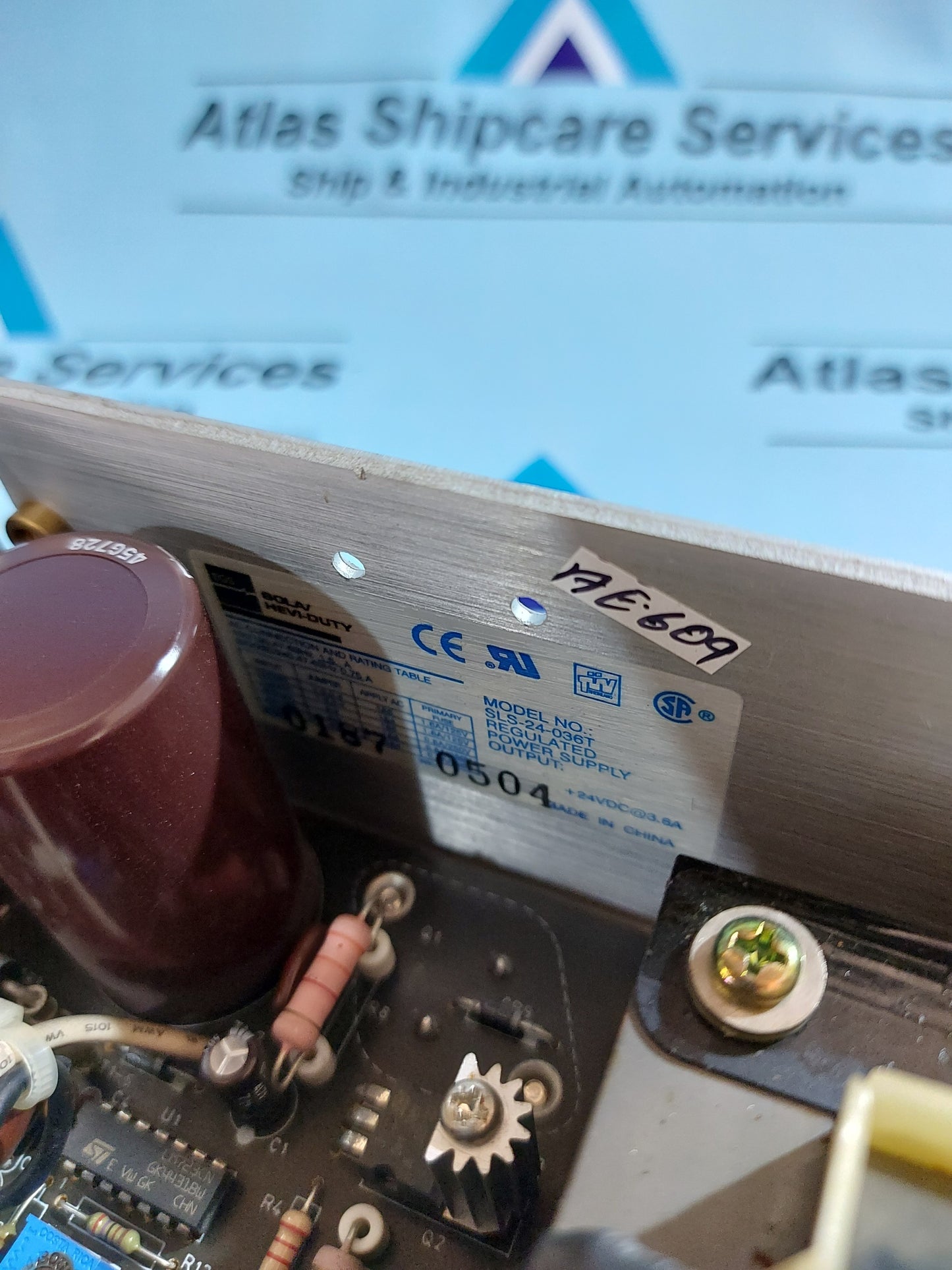 SOLA SLS-24-036T REGULATED POWER SUPPLY