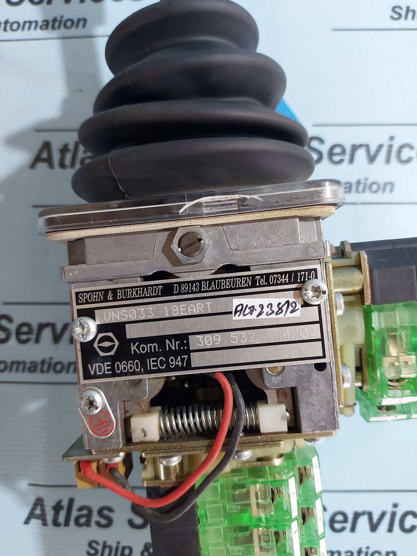 SPOHN & BURKHARDT VNS033 18EART JOYSTICK CONTROLLER AG238
