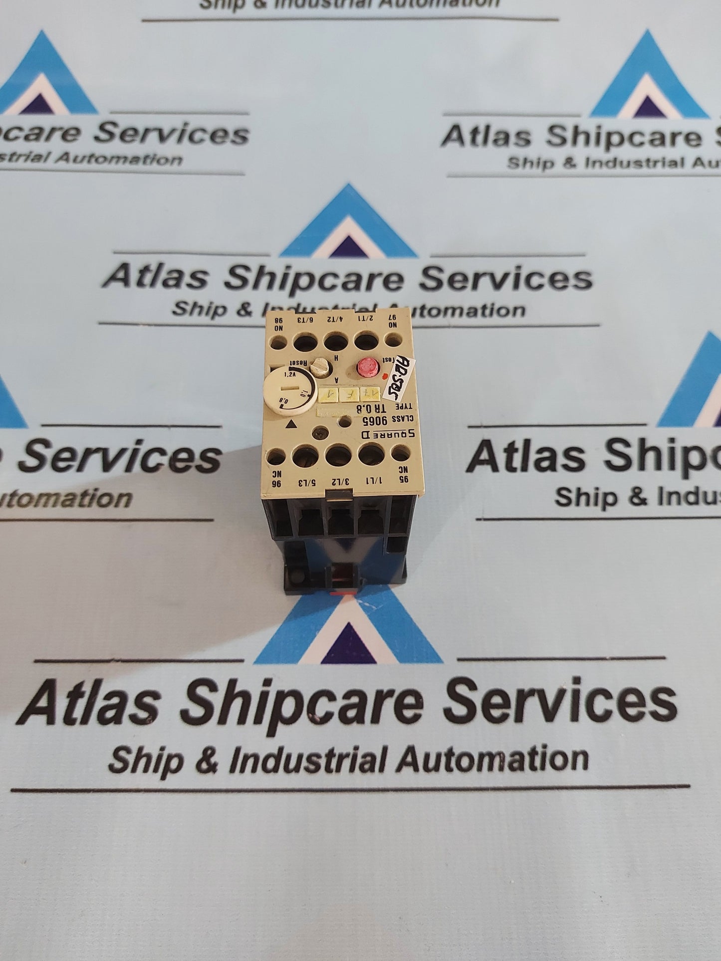 SQUARE D CLASS 9065 TYPE TR 0.8 OVERLOAD RELAY