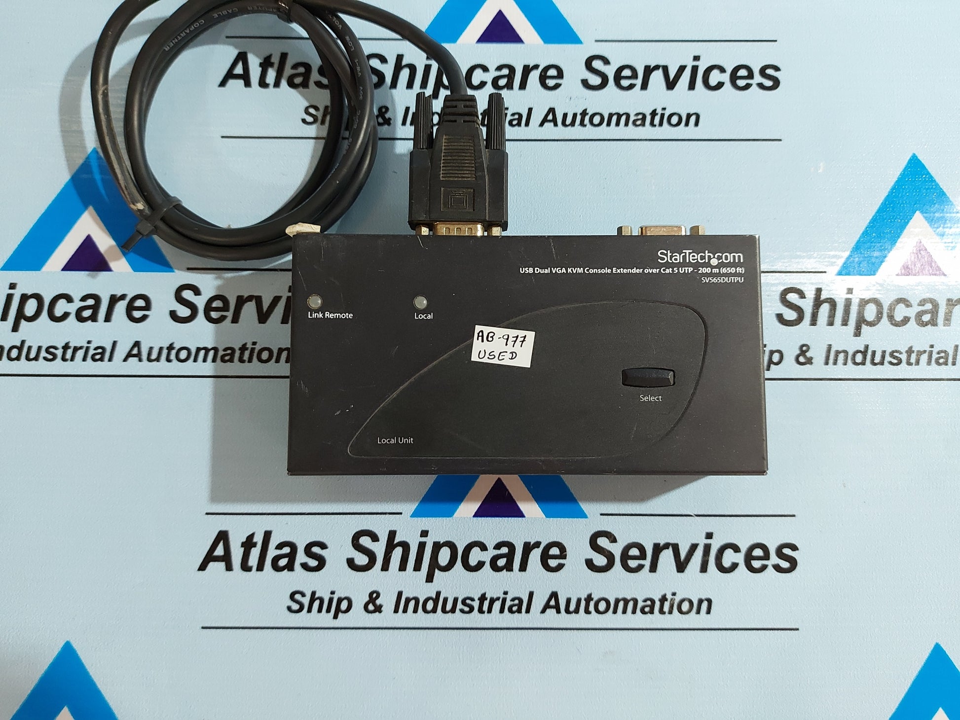 STARTECH SC565DUTPU USB DUAL VGA KVM CONSOLE EXTENDER OVER CAT5 UTP(650ft)