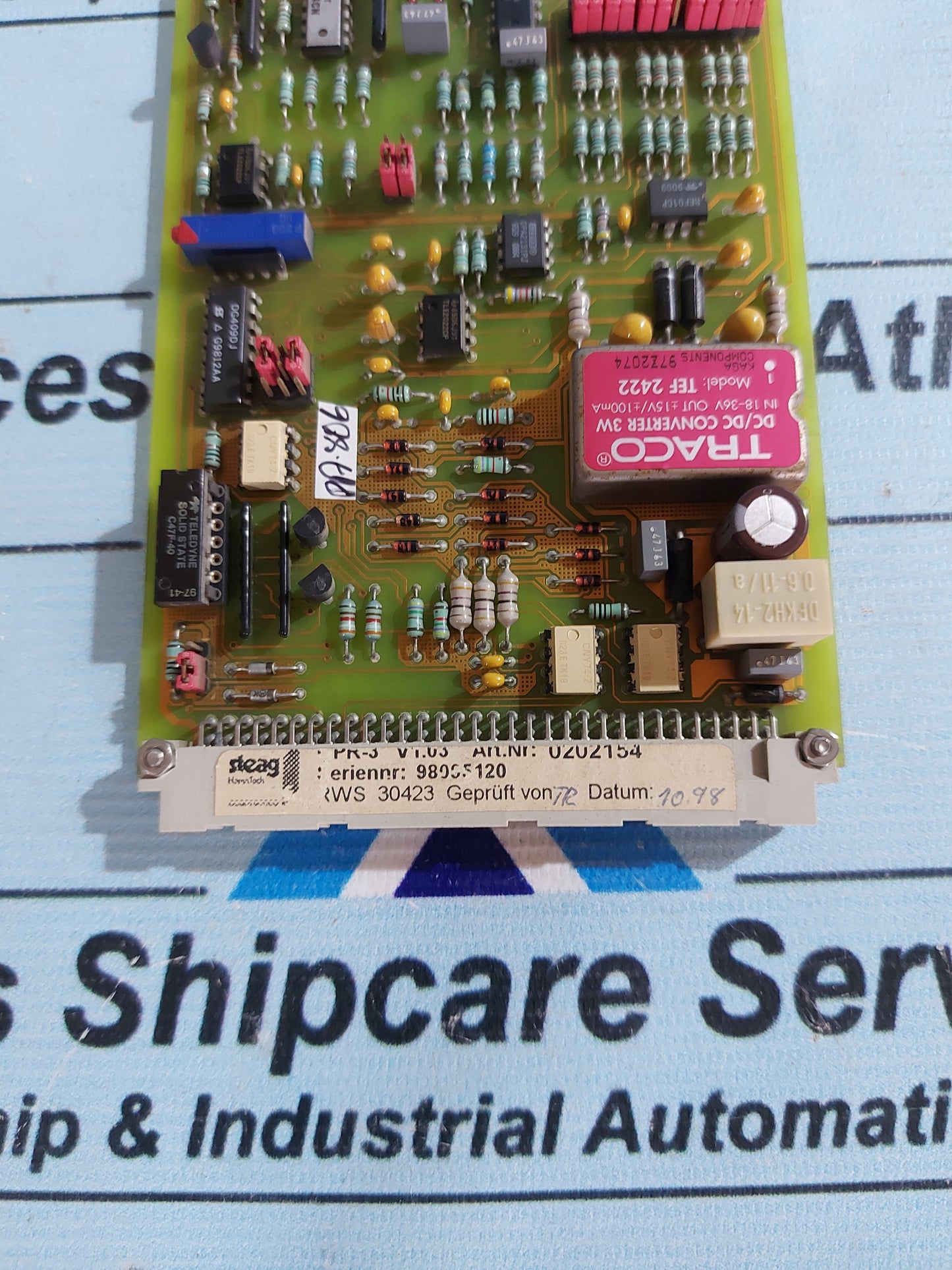 STEAG GPR-3 V1.03 CONTROLLER DRIVER ART.NR 0202154