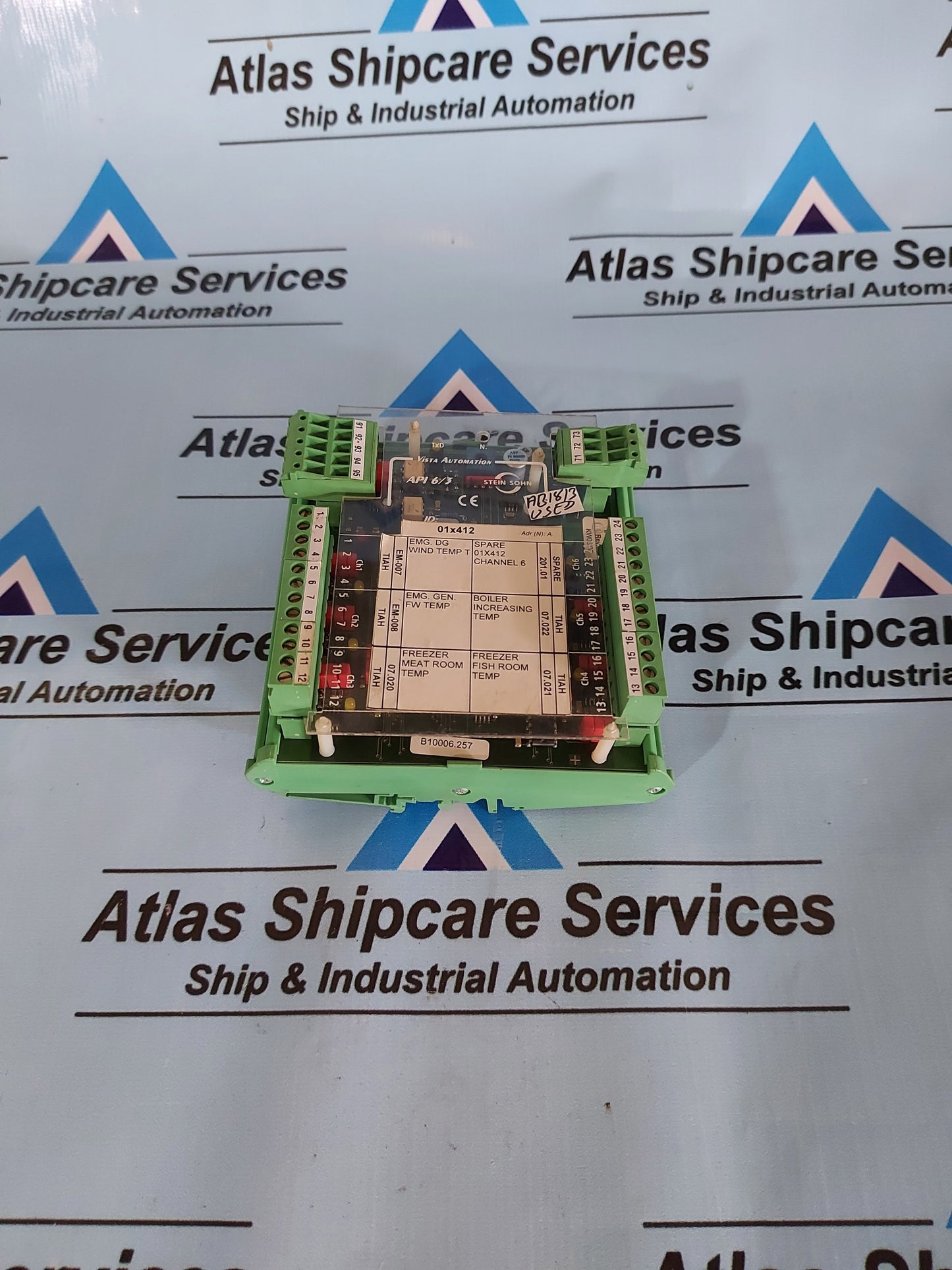 STEIN SOHN F102002 A ANALOG PT100 INPUT API 6/3