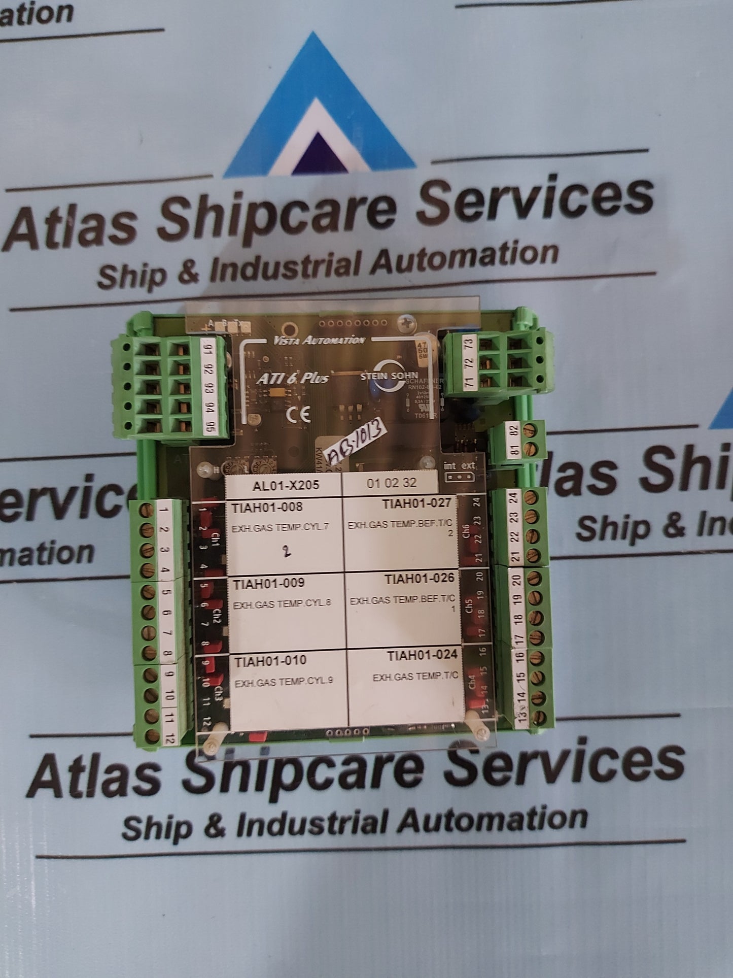 STEIN SOHN F103003A REV.F ANALOG THERMO INPUT ATI 6 PLUS