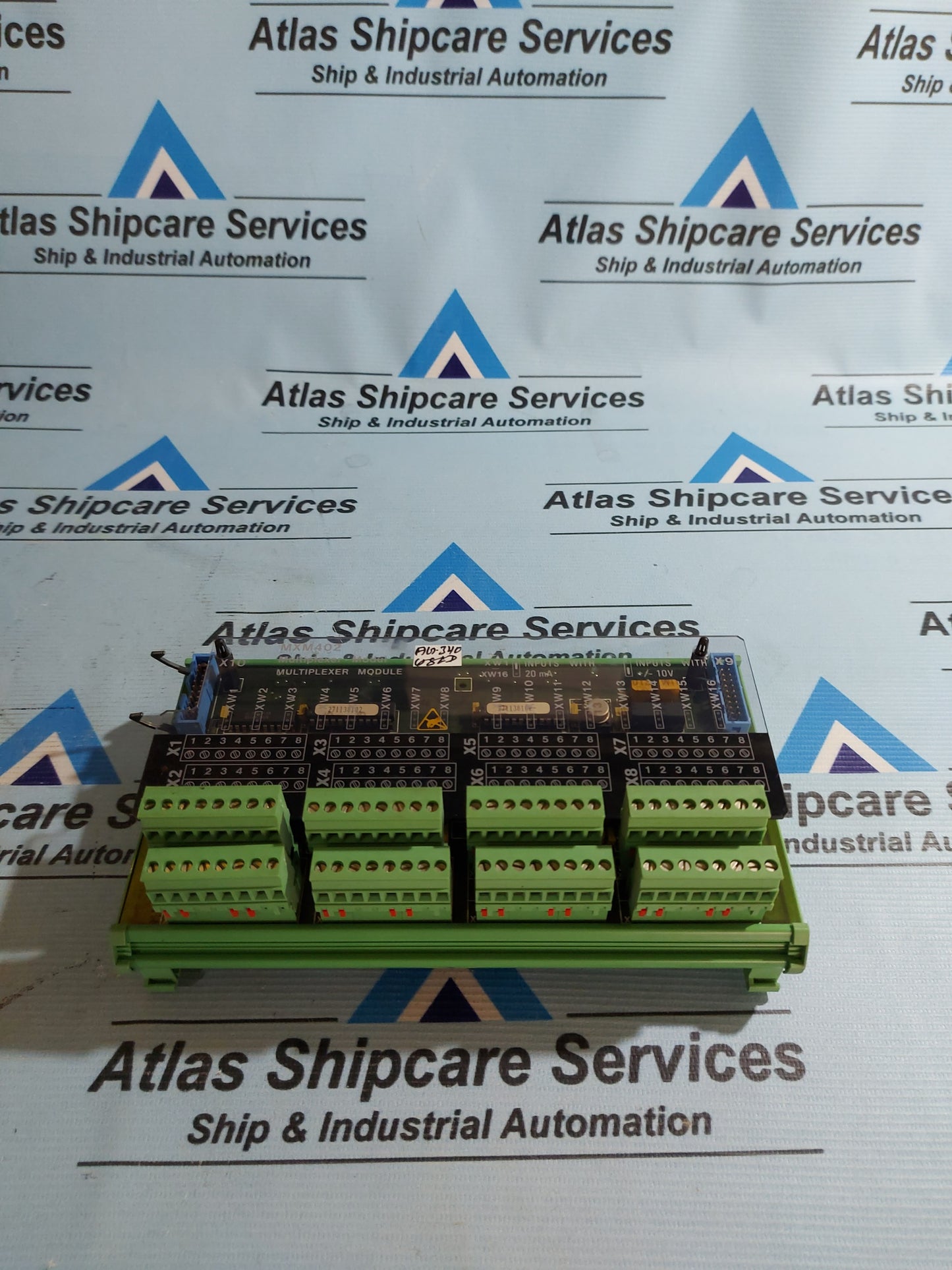 STN ATLAS/LYNGSOE MARINE MXM 402 MULTIPLEXER MODULE P/N 271.130 442/F AG340