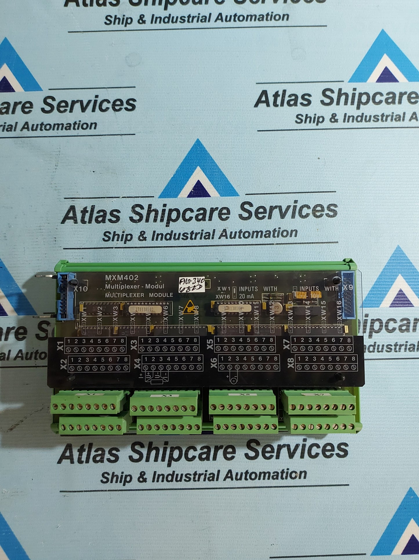 STN ATLAS/LYNGSOE MARINE MXM 402 MULTIPLEXER MODULE P/N 271.130 442/F AG340