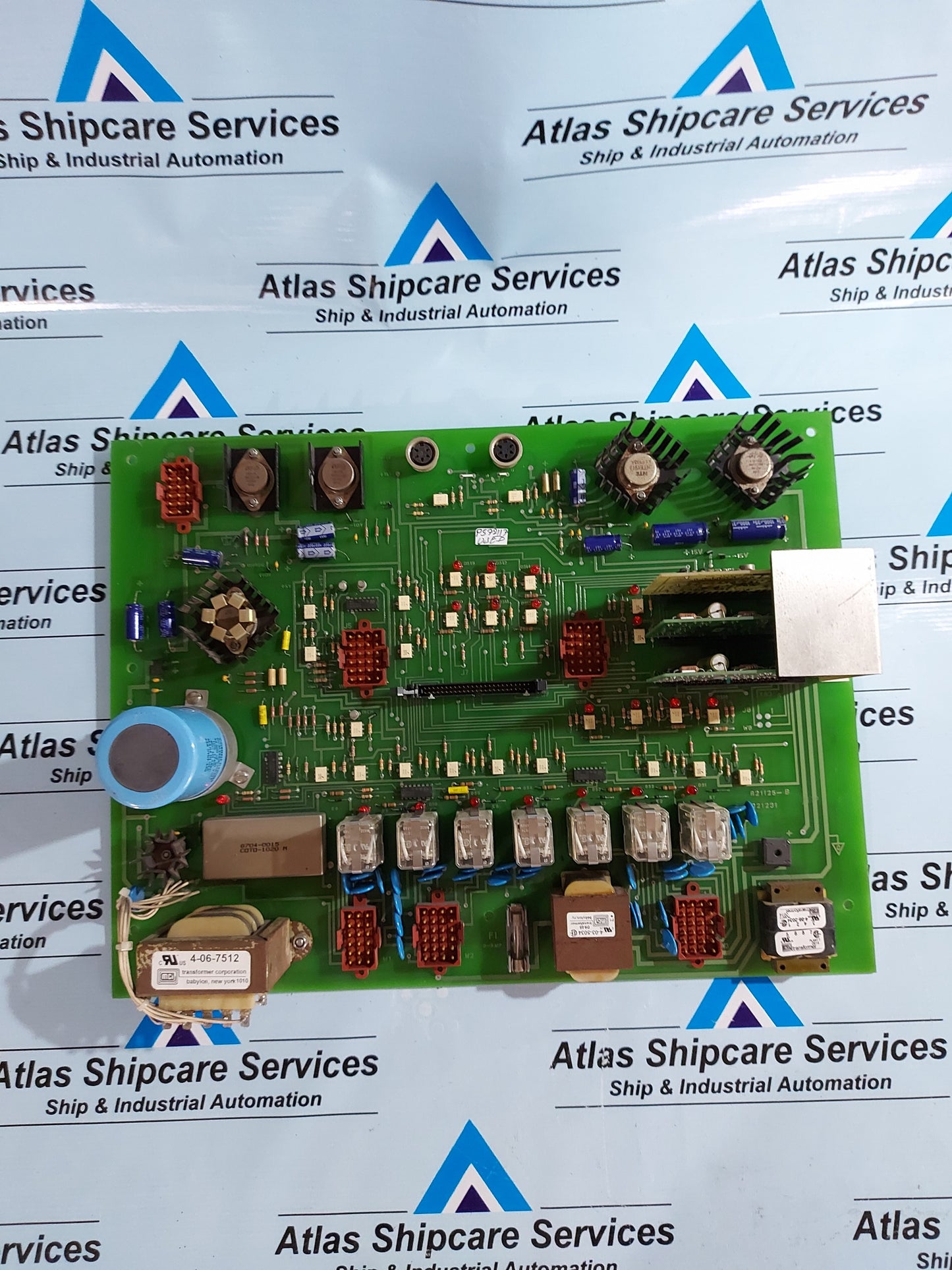 STOCK EQUIPMENT A21125-B/D21231 CPU POWER SUPPLY BOARD