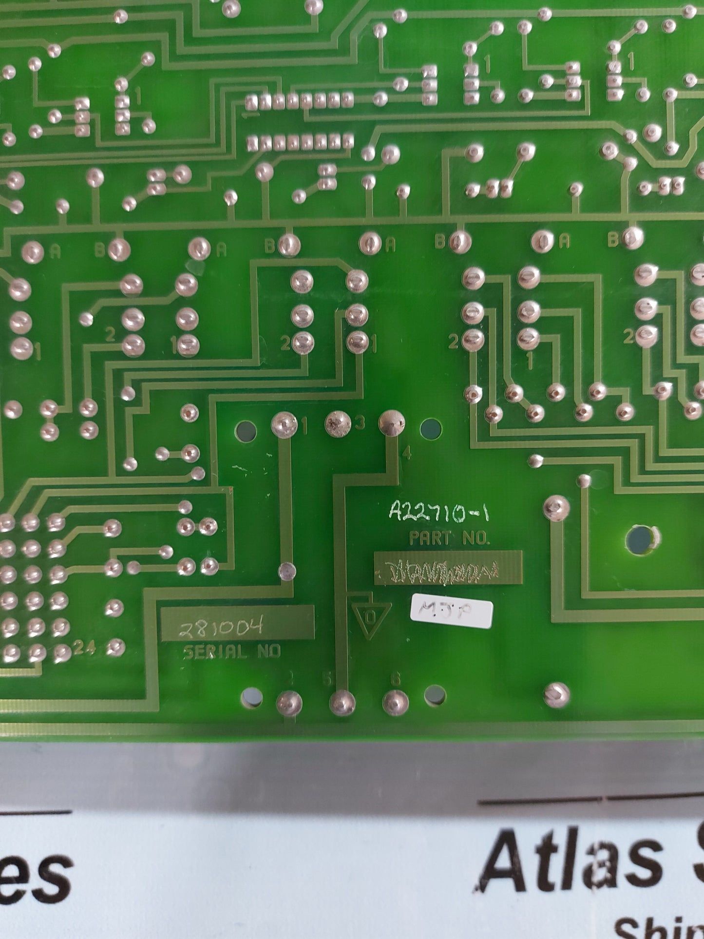 STOCK EQUIPMENT A21125-B/D21231 CPU POWER SUPPLY BOARD