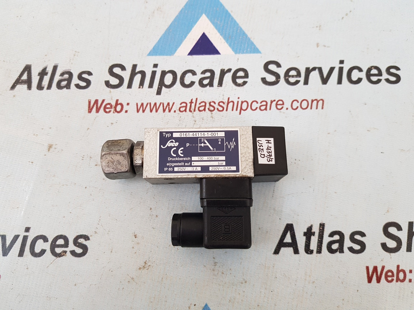 SUCO 0161-44114-1-001 HEAVY DUTY PRESSURE SWITCH H437