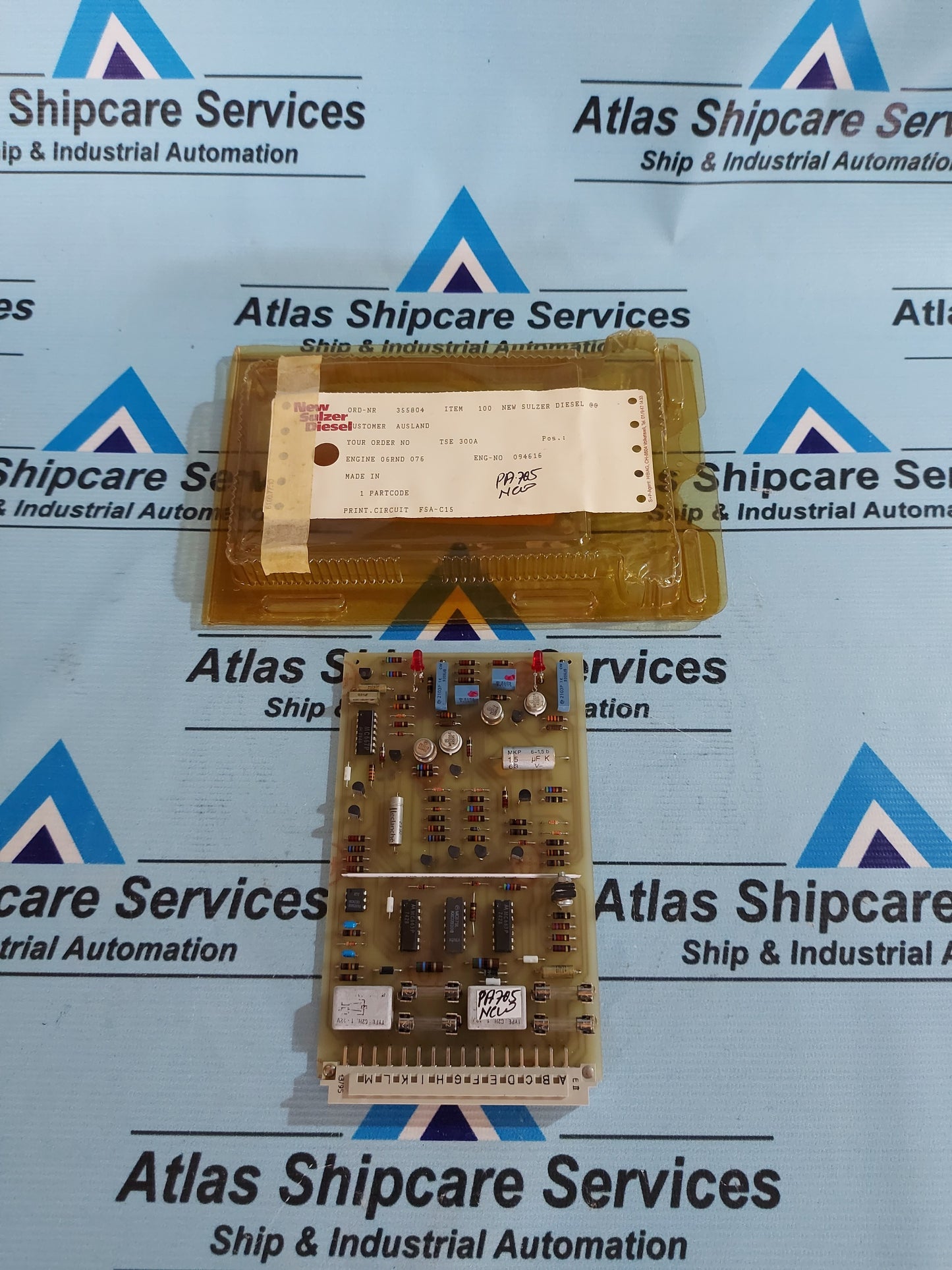 SULZER FSA-C15 PCB CIRCUIT