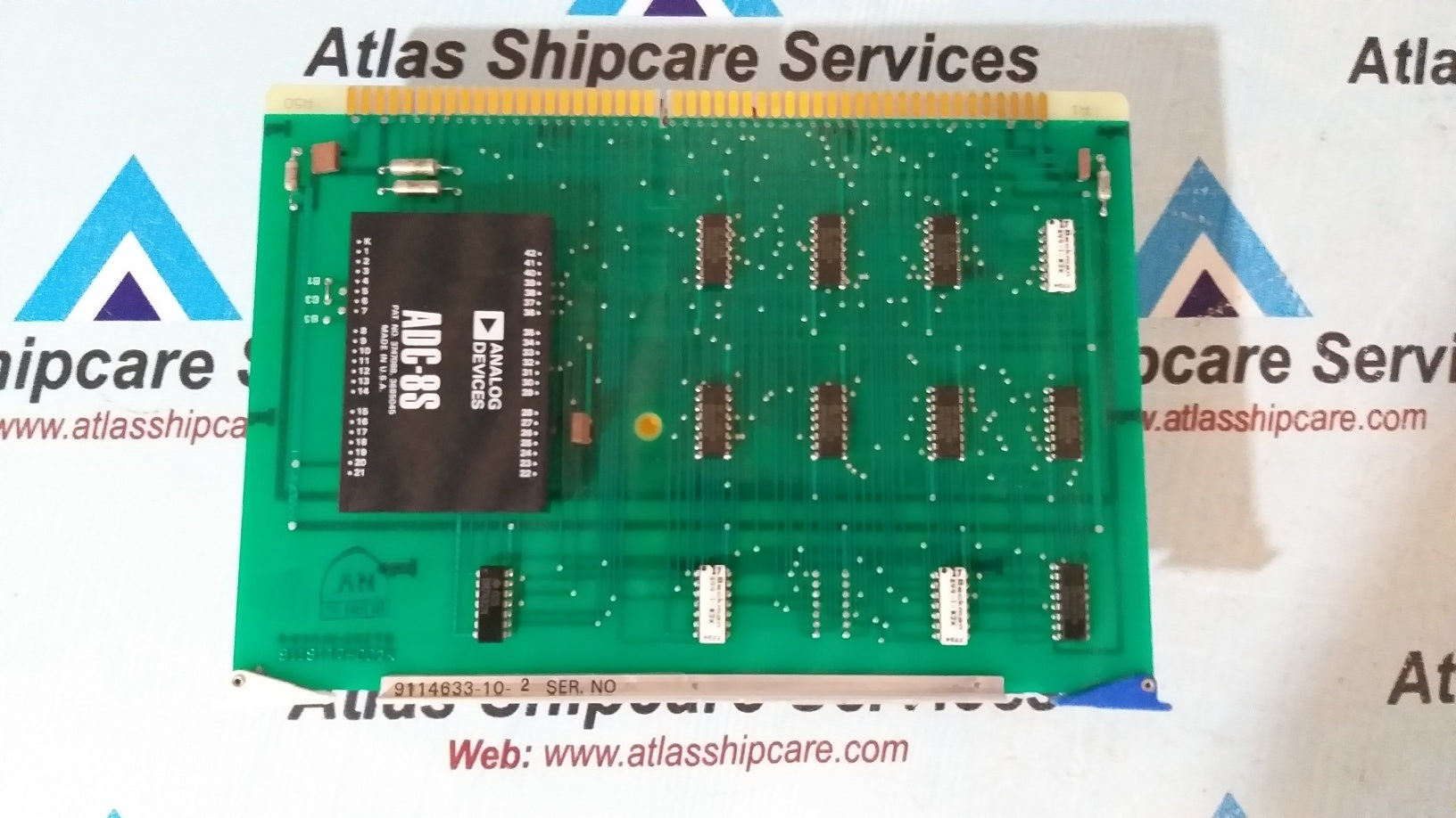 Saab Marine PU 1 PB 3 Data Input Board A-D 9118117-002K