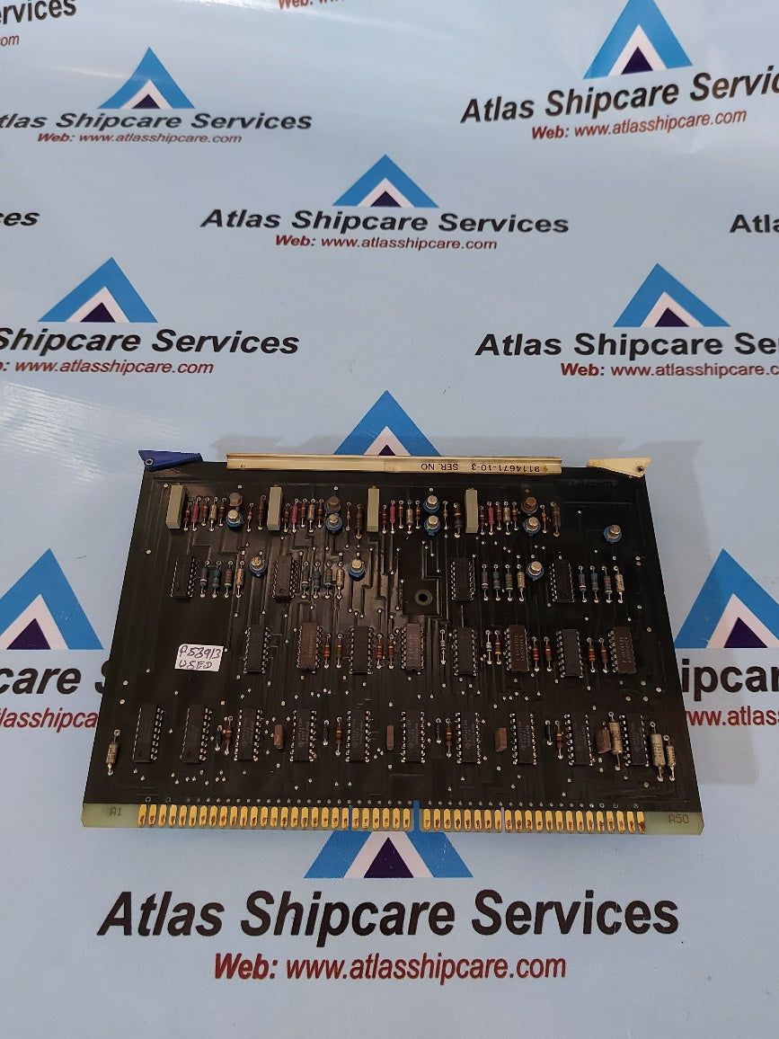 Saab Marine PU 2 PB 1-10 D-A Converter 9114671-10-3