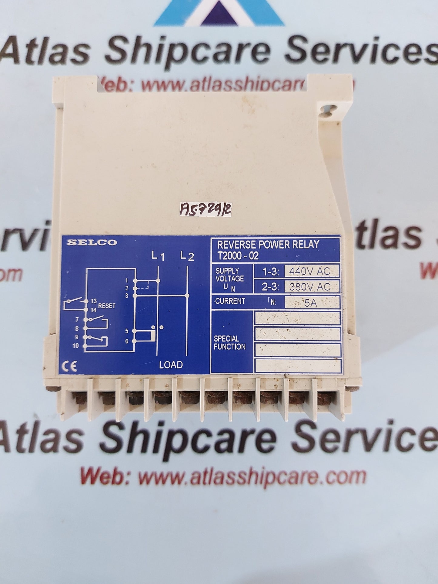 Selco T2000 Reverse Power Relay T2000-02