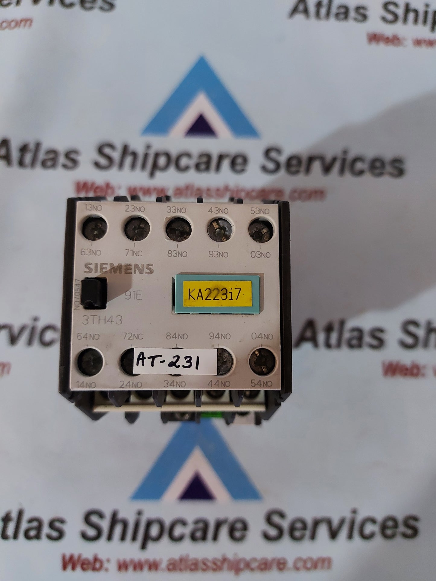 Siemens 3TH4391-0B Contactor Relay