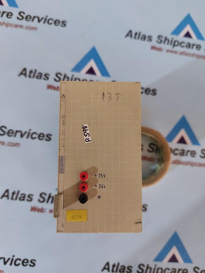 Siemens 6A05 203-3AA70 Module