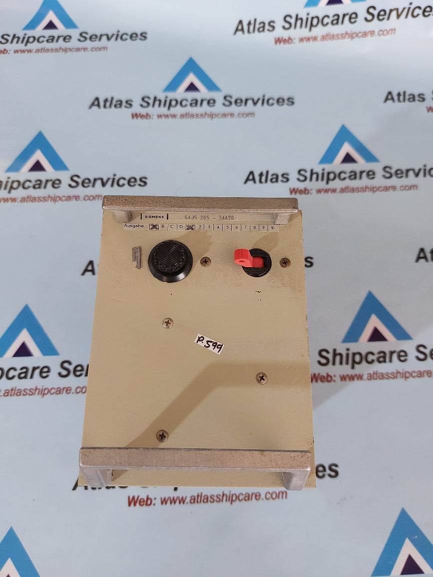 Siemens 6AJ5 205-3AA70 Power Supply Module