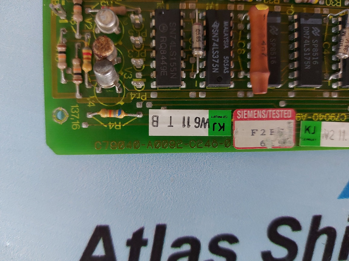 Siemens 6ES5 450-3AA11 Digital Output Module