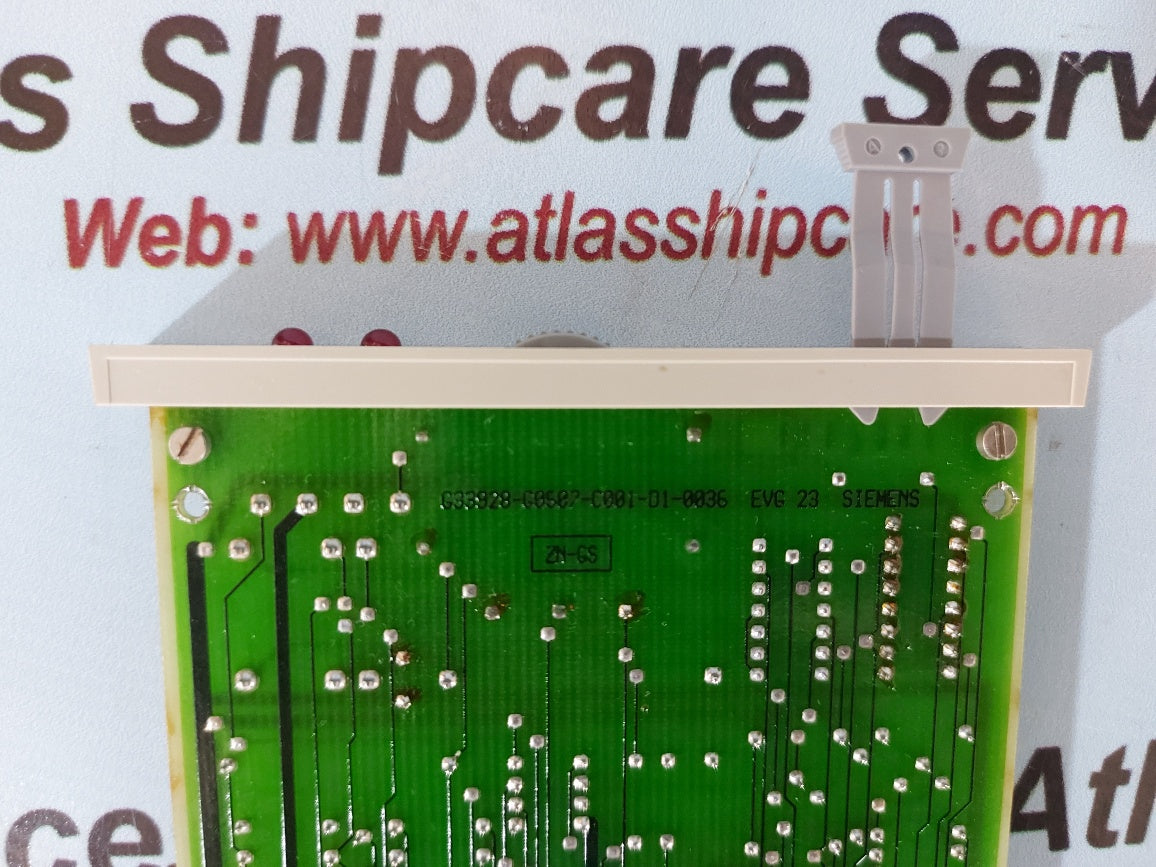 Siemens 6FS1 121-0AC CLSD Led Time Pulse EVG 23 Transmitter