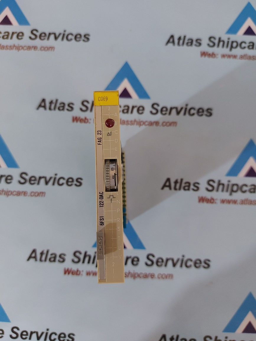 Siemens 6FS1 122-0AC FAG 23 Pc Board