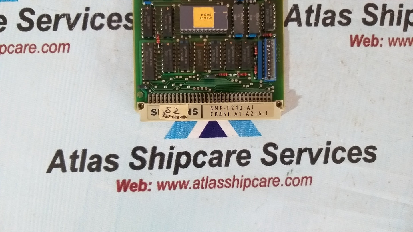 Siemens SMP-E240-A1 Interface Module C8451-A1-A216-1