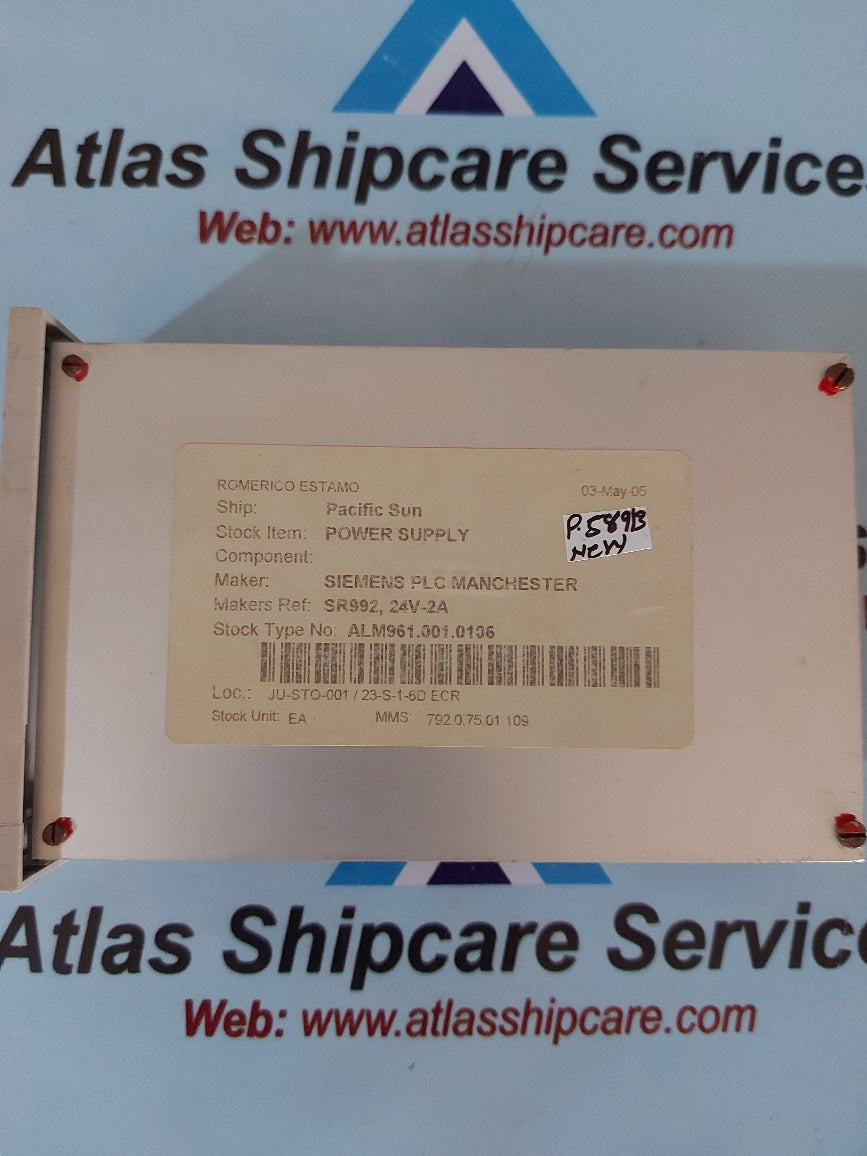 Siemens SR 992 24V-2A Power Supply