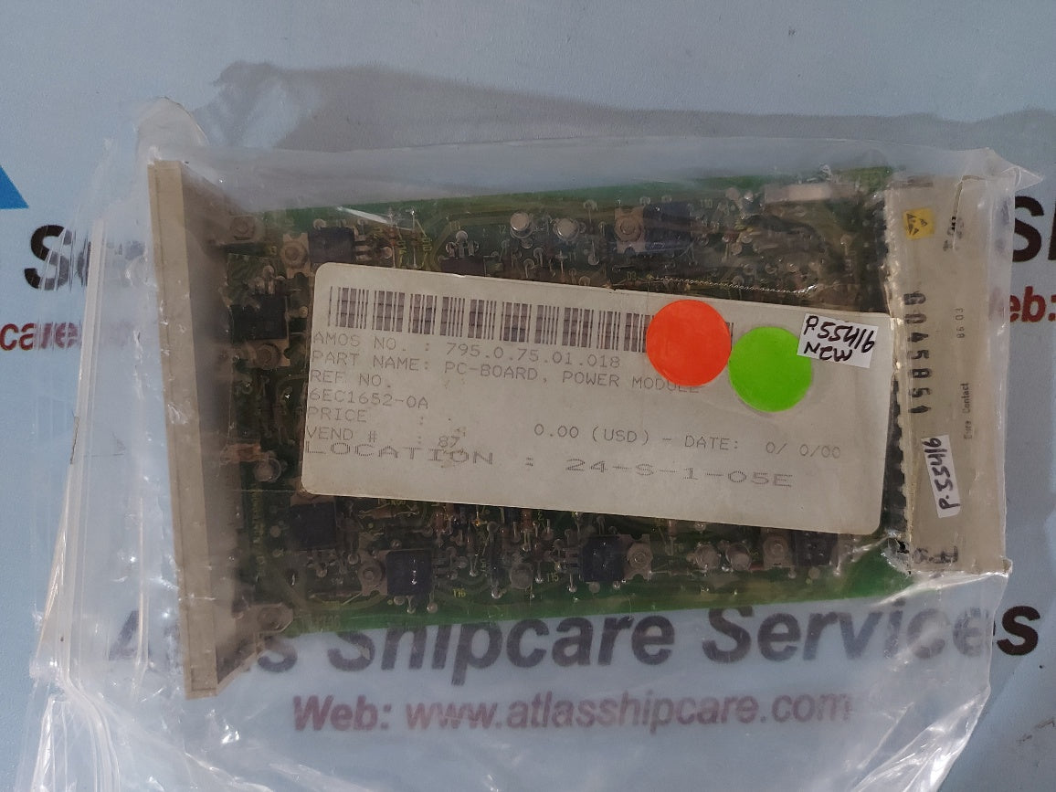 Siemens Simatic 6EC1 652-0A Driver Module