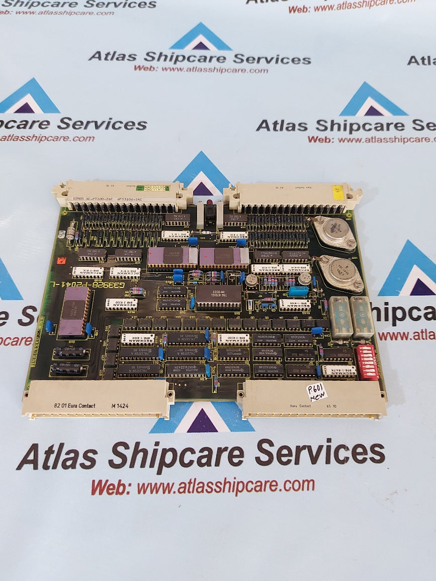 Siemens Simos AE-PT100-24E 6FS3106-2AC Pcb Card