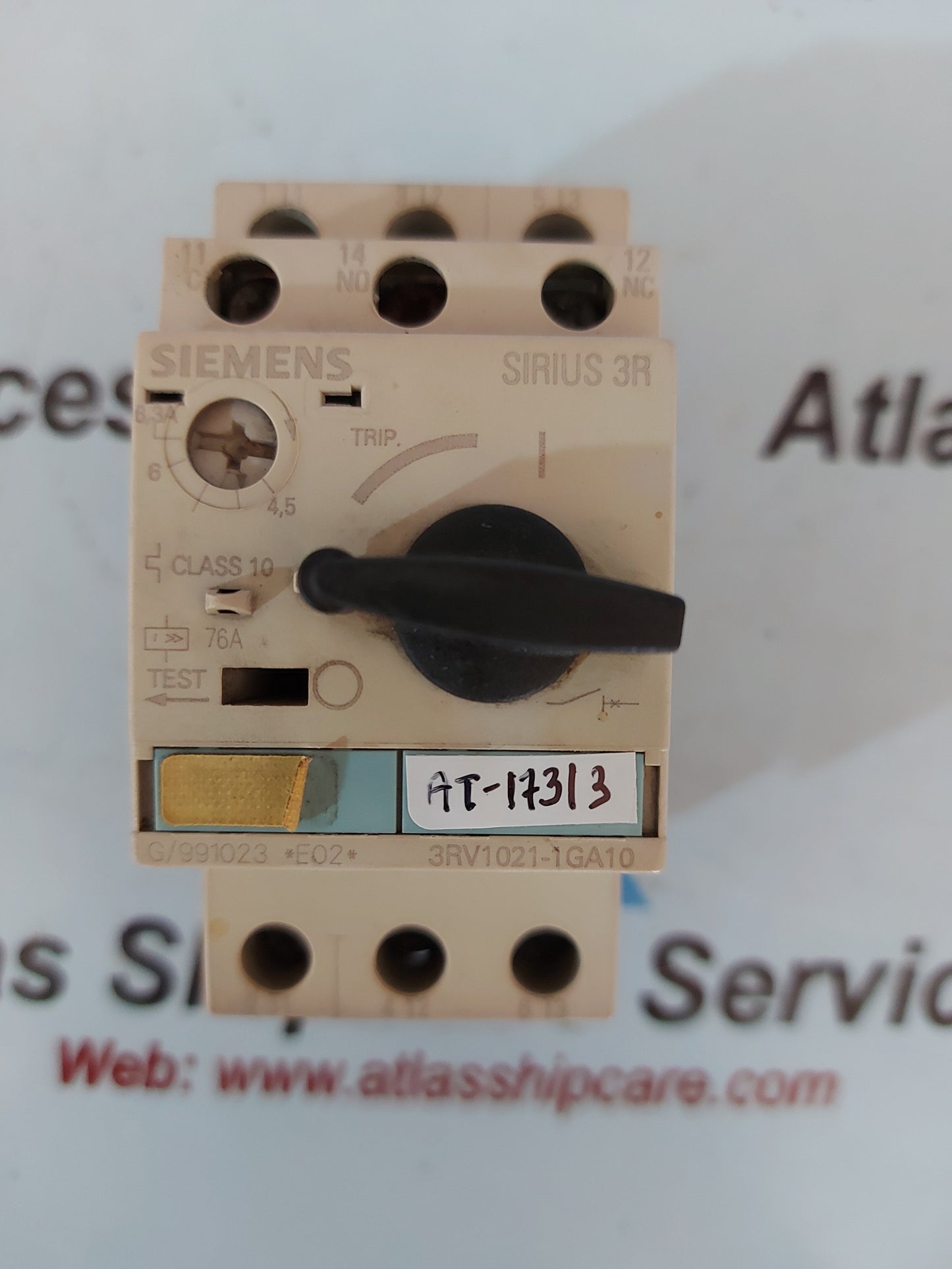 Siemens Sirius 3R 3RV1021-1GA10 Motor Circuit Breaker