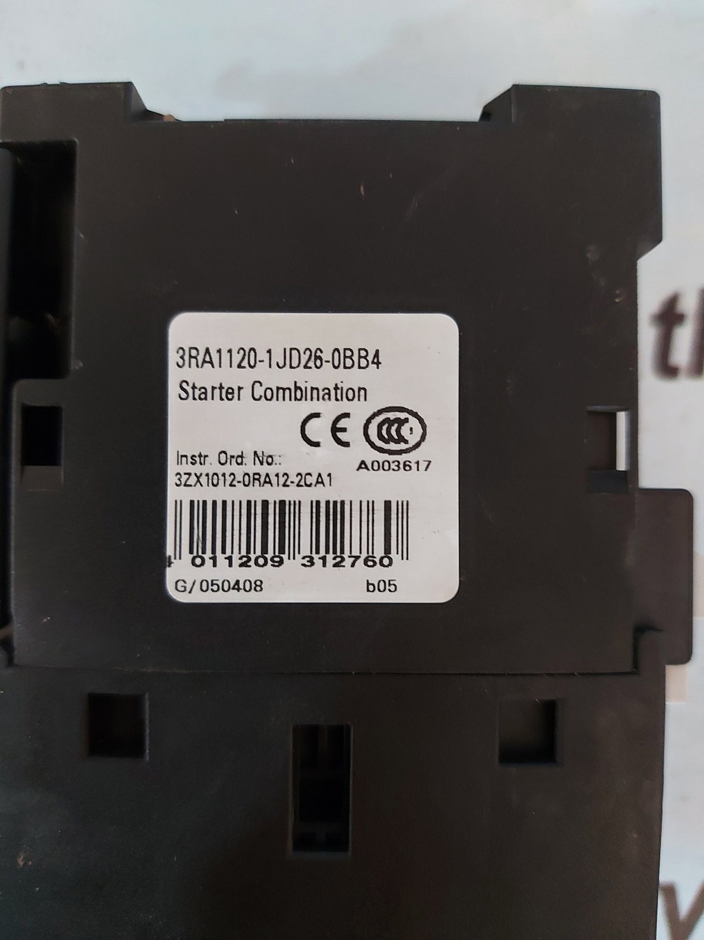 Siemens Sirius 3RT1026-1BB40 Motor Starter Contactor