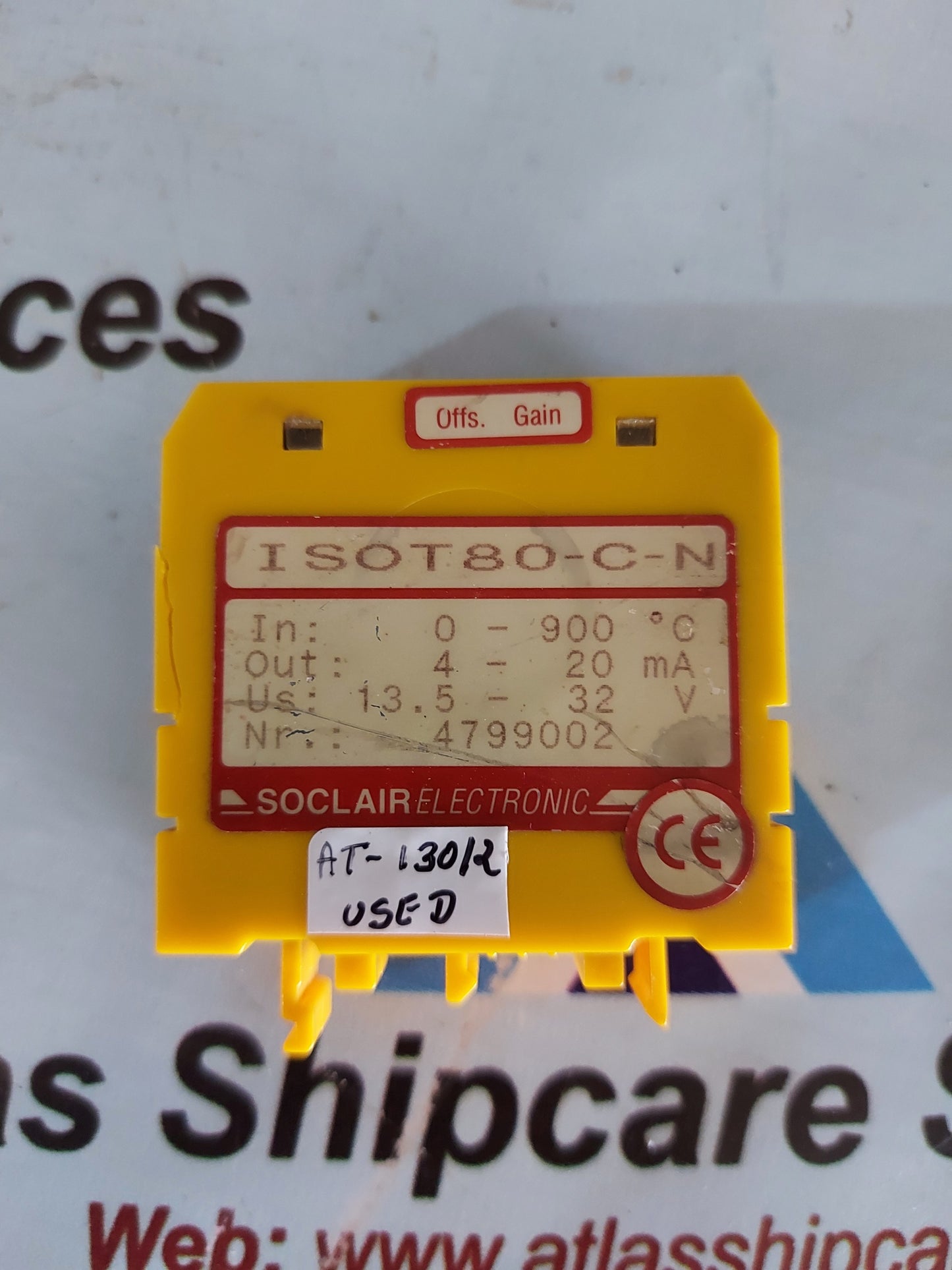 Soclair Electronic ISOT80-C-N Thermocouple