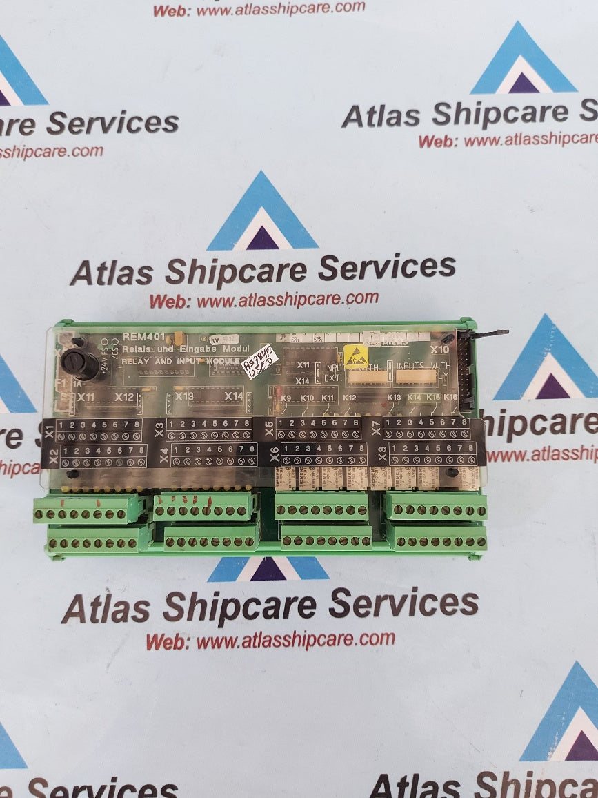 Stn Atlas REM401 Relay And Input Module 271.123 854.E