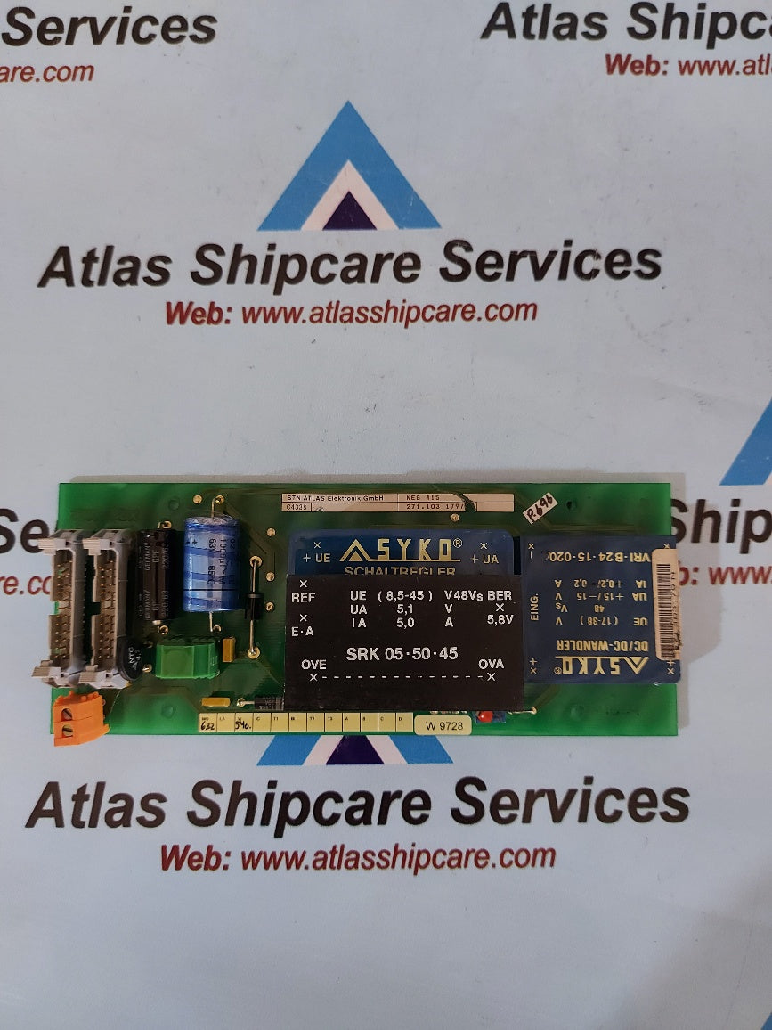 Syko Stn Atlas NEG 415 Pcb Card