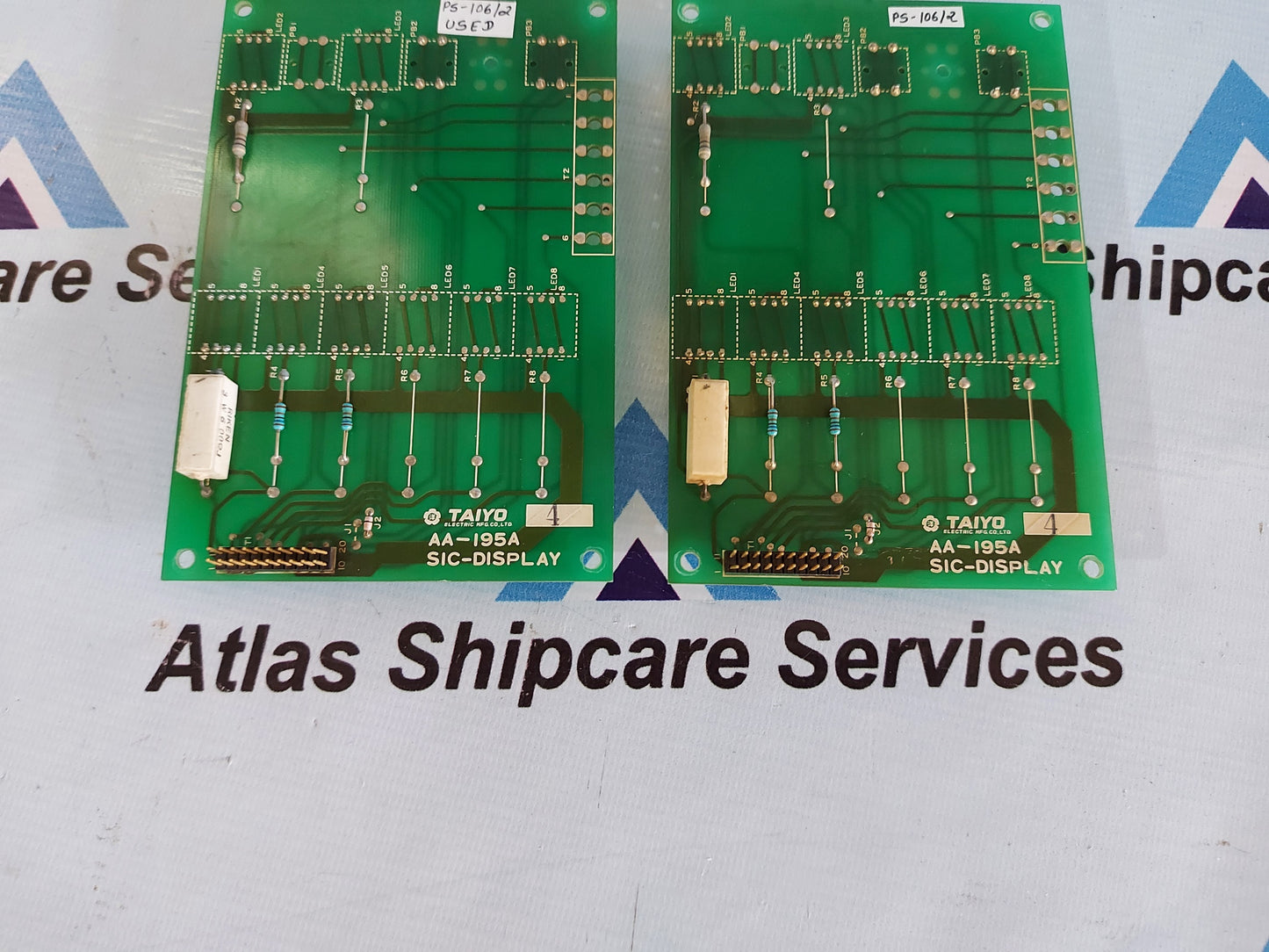 TAIYO AA-195A SIC-DISPLAY PCB CARD