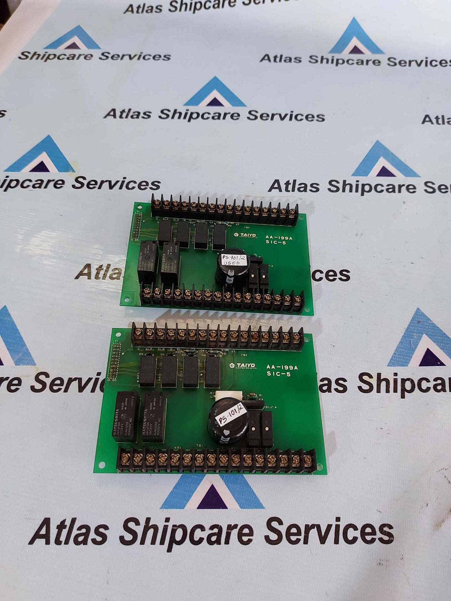 TAIYO AA-199A SIC-5 DISPLAY PCB MODULE