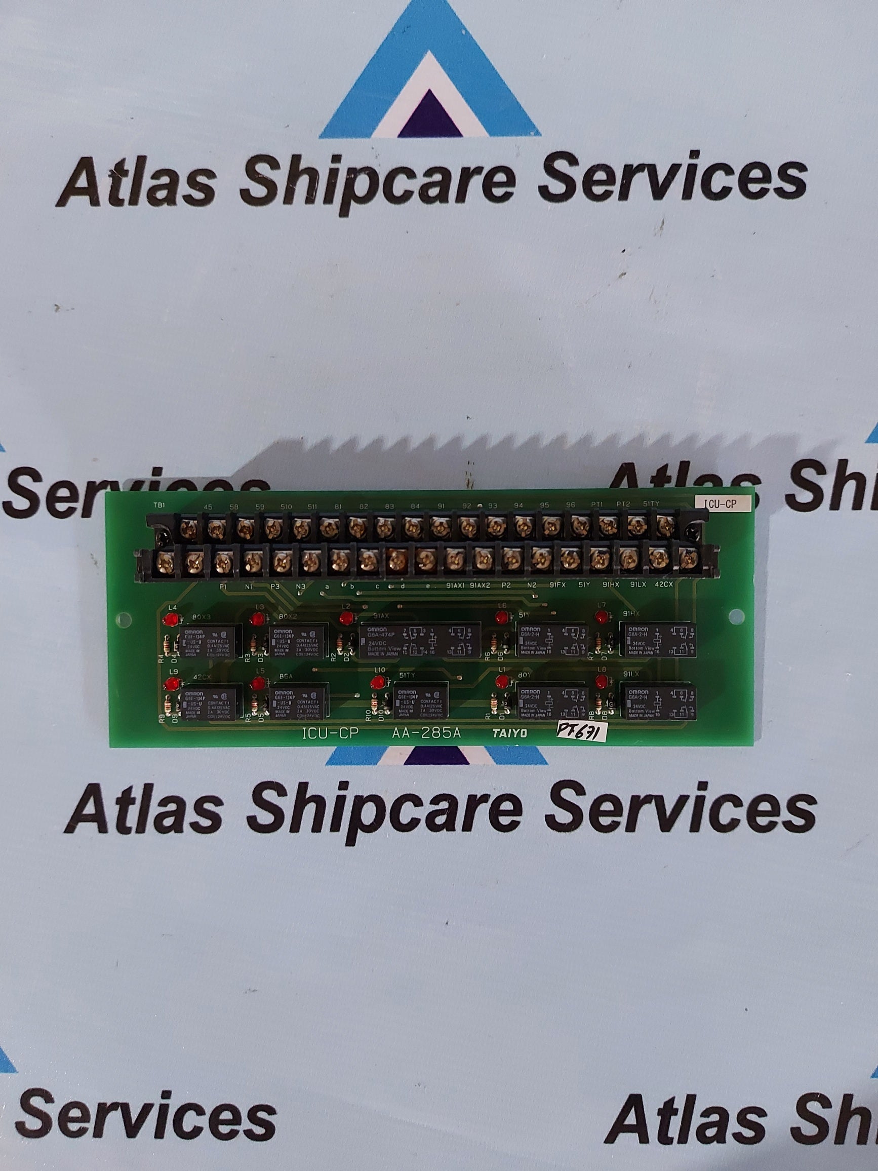 TAIYO AA-285A ICU-CP PCB CARD