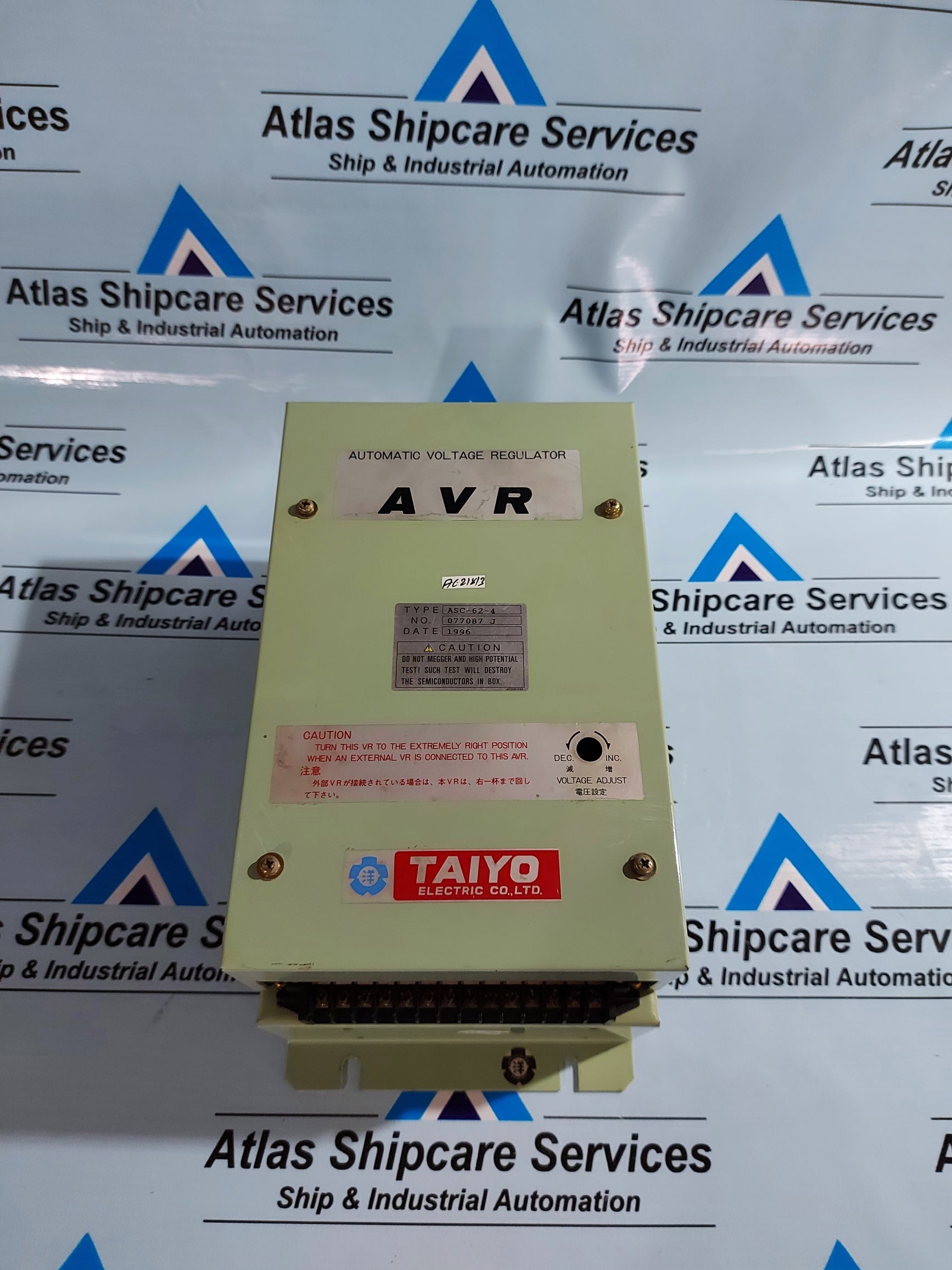 TAIYO ASC-62-4 AUTOMATIC VOLTAGE REGULATOR