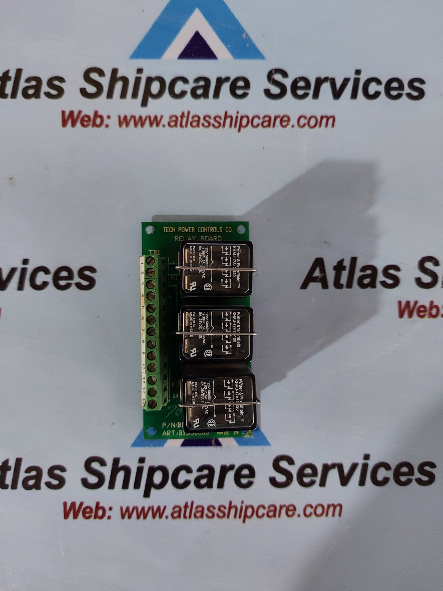 TECH POWER B15G0000 RELAY BOARD