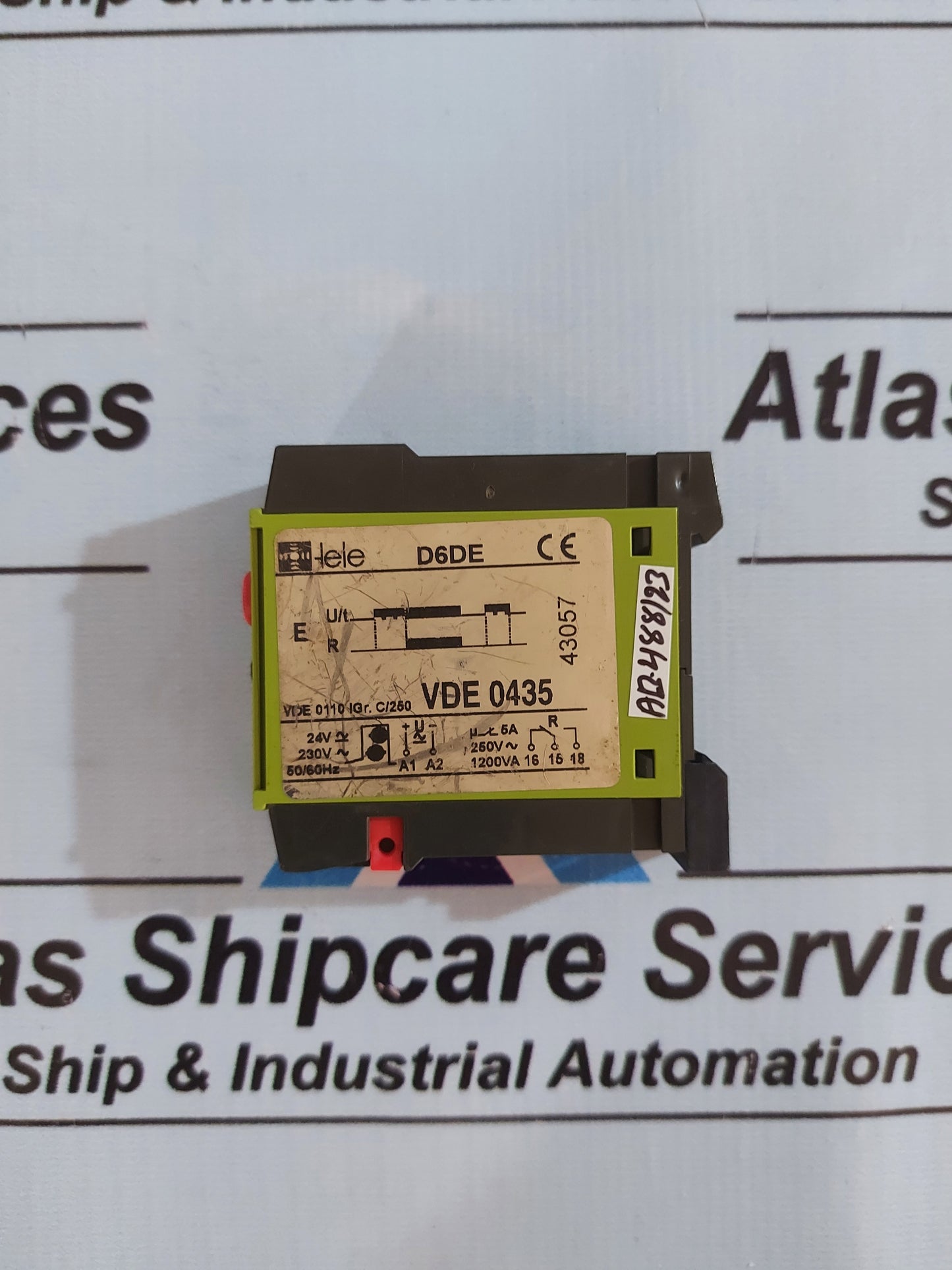 TELECONTROL D6DE TIMER ON DELAY RELAY