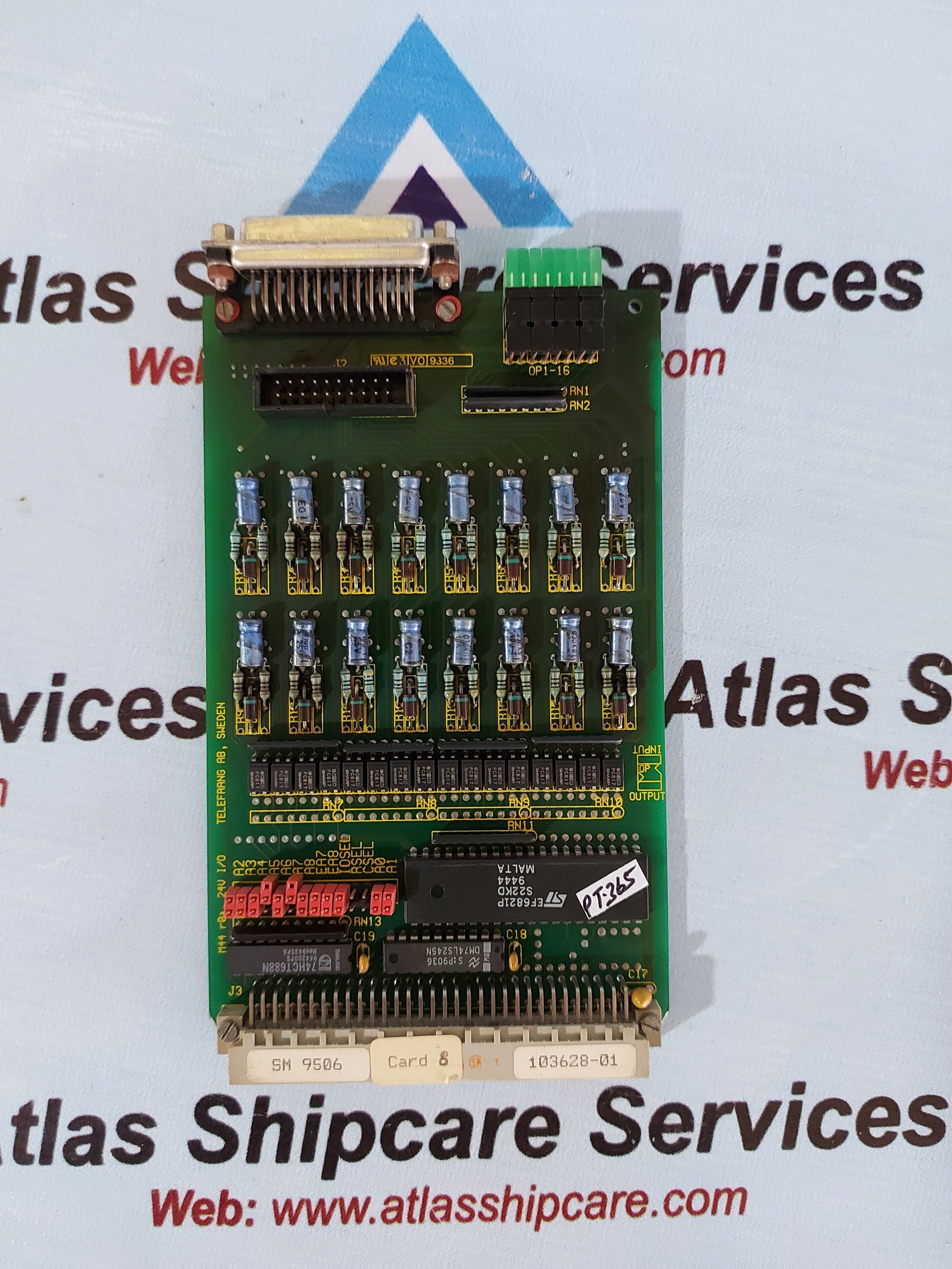 TELEFRANG M44 r0a, 24V I/O PCB CARD